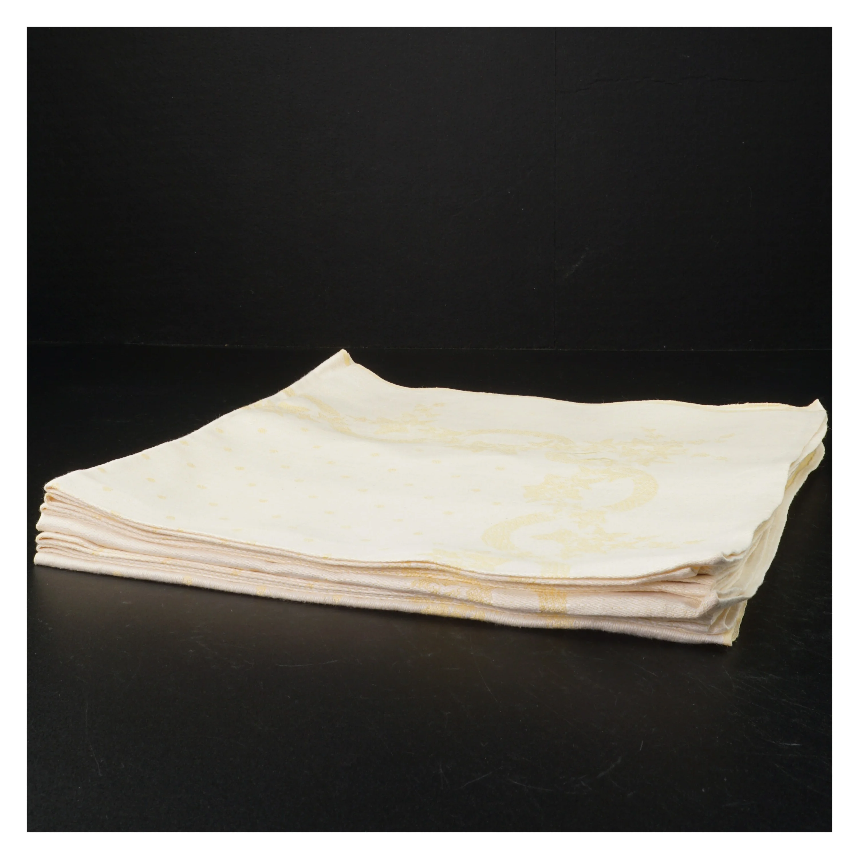 Dug samt servietter vintage (str. 55 x 55 cm)