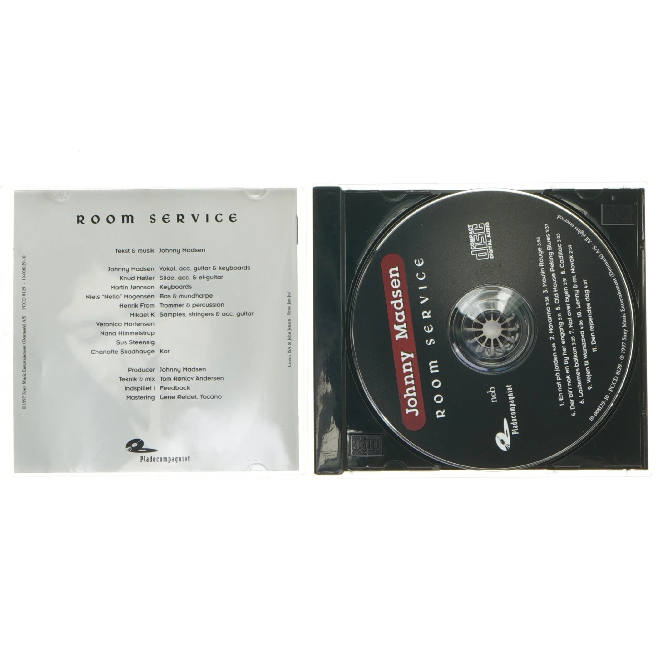 Johnny Madsen - Room Service CD fra Johnny Madsen