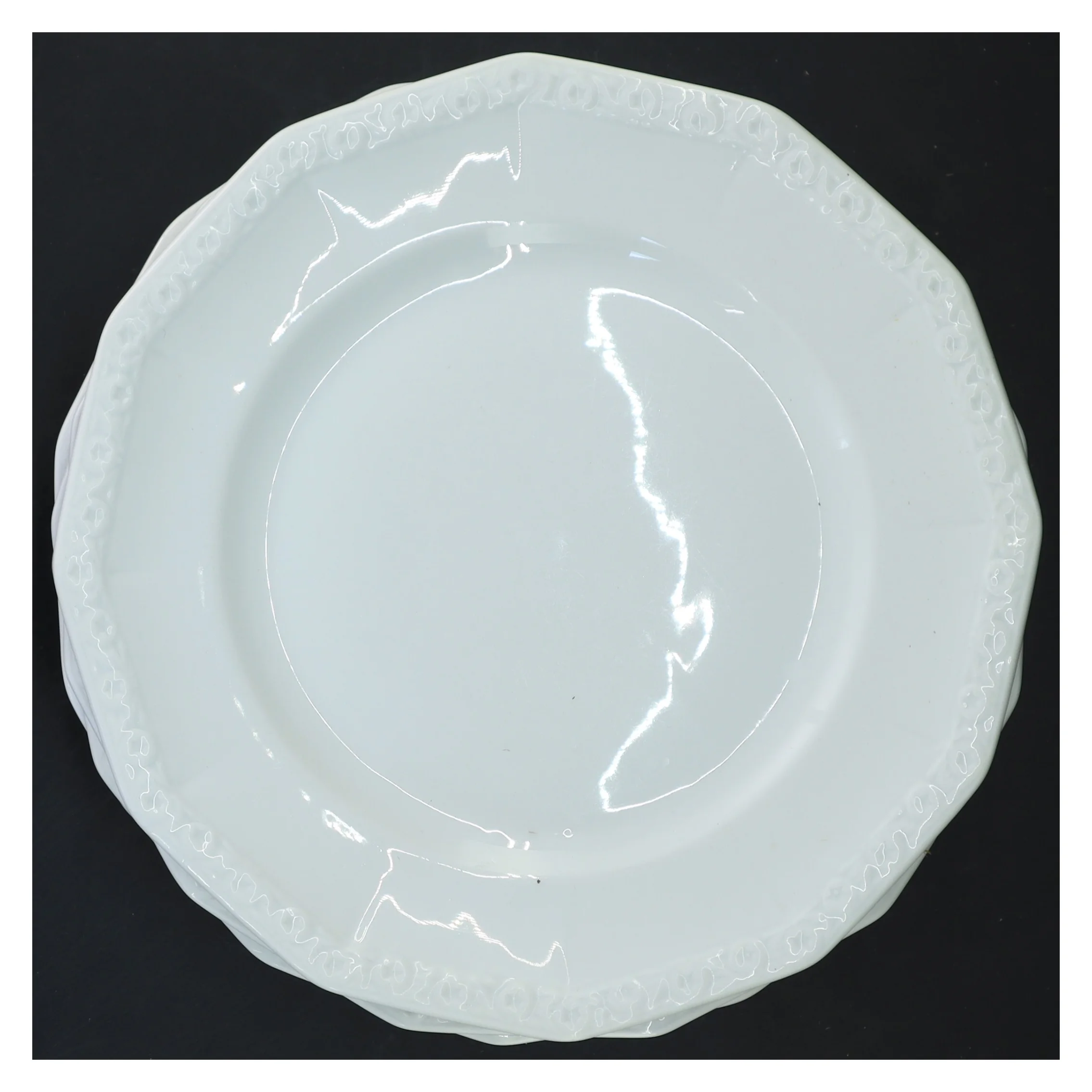 6 Rosenthal Maria frokosttallerkner (6 stk, ø 22 cm)