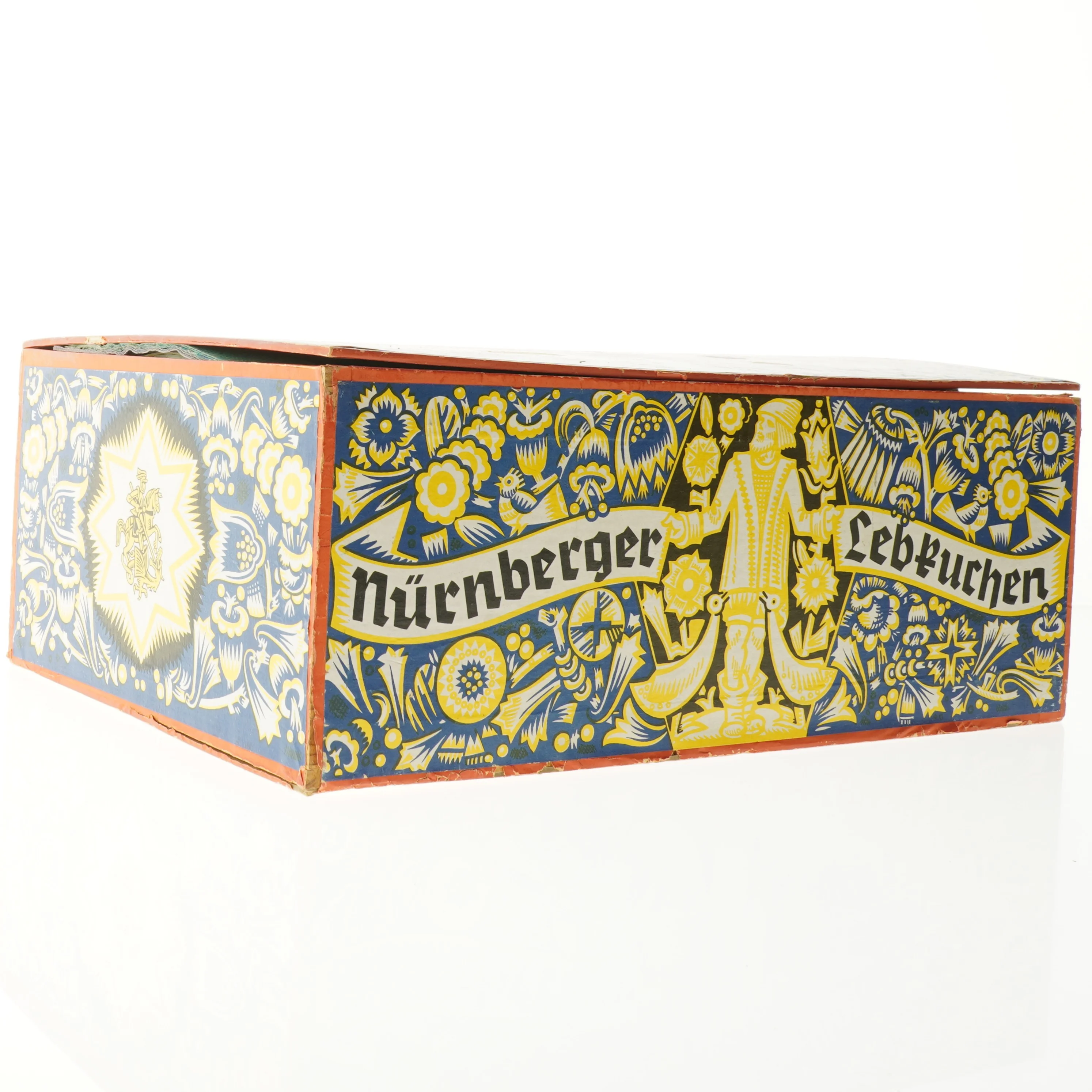 Serviet samling i Haberlein Lebkuchen æske