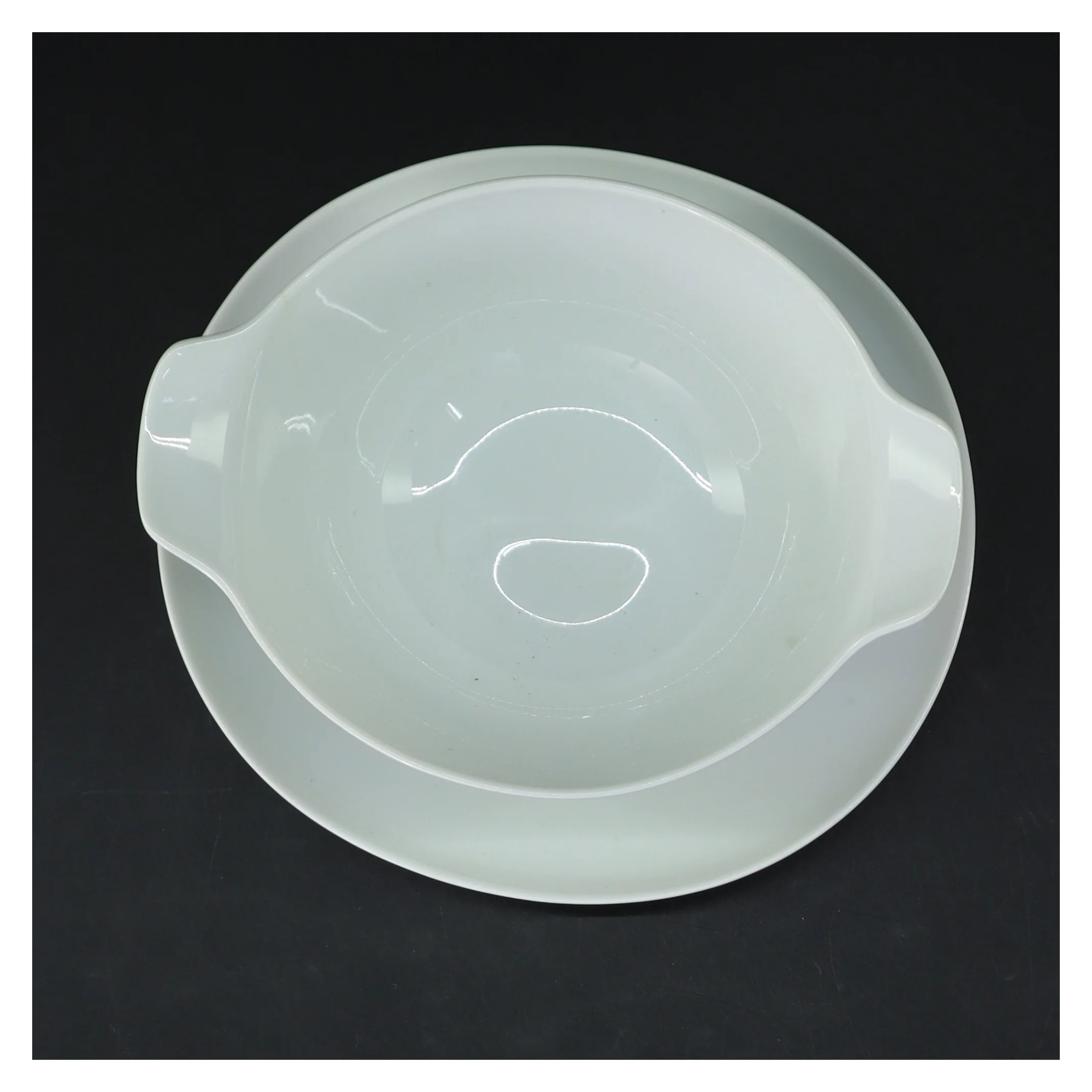 B&G hvid koppel sauceskål (str. 16,5 cm)