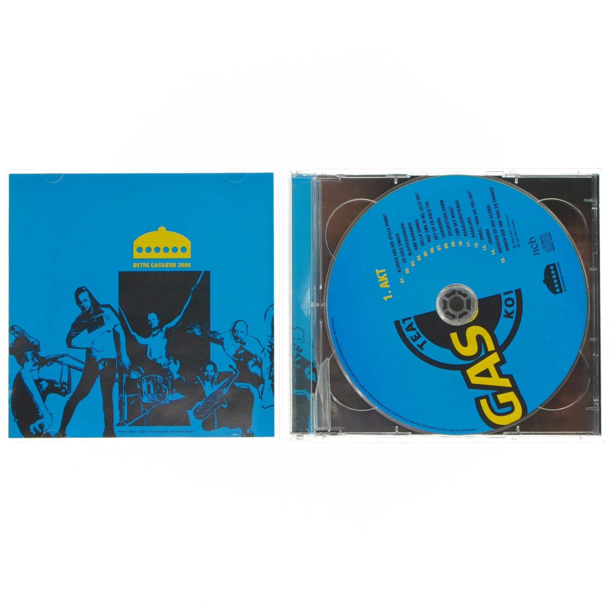 Live fra Østre Gasværk Teaterkoncerten Gasolin' CD