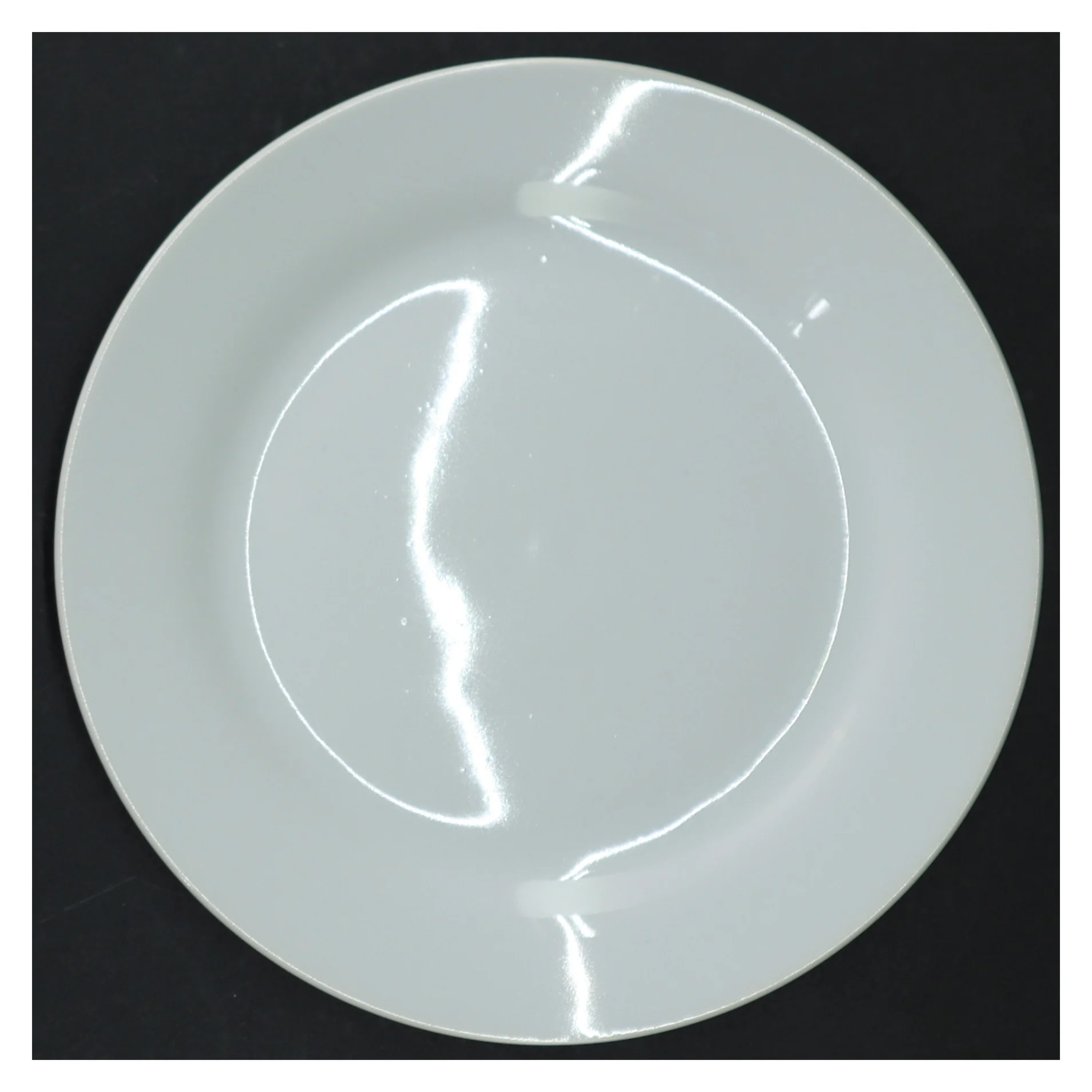 Hvid tallerken (str. 19,5 cm)