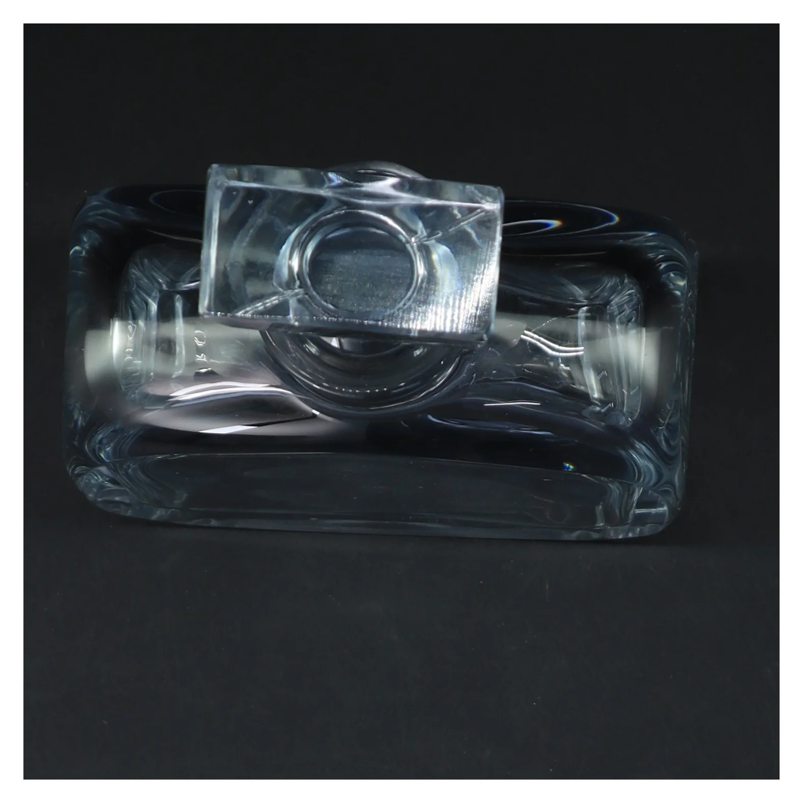 Glas karaffel med prop (str. 23 cm)