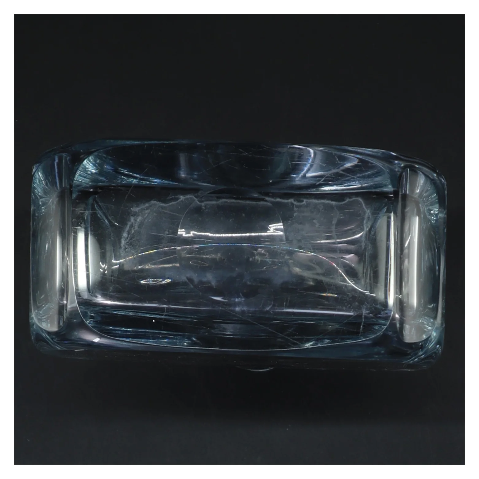 Glas karaffel med prop (str. 23 cm)