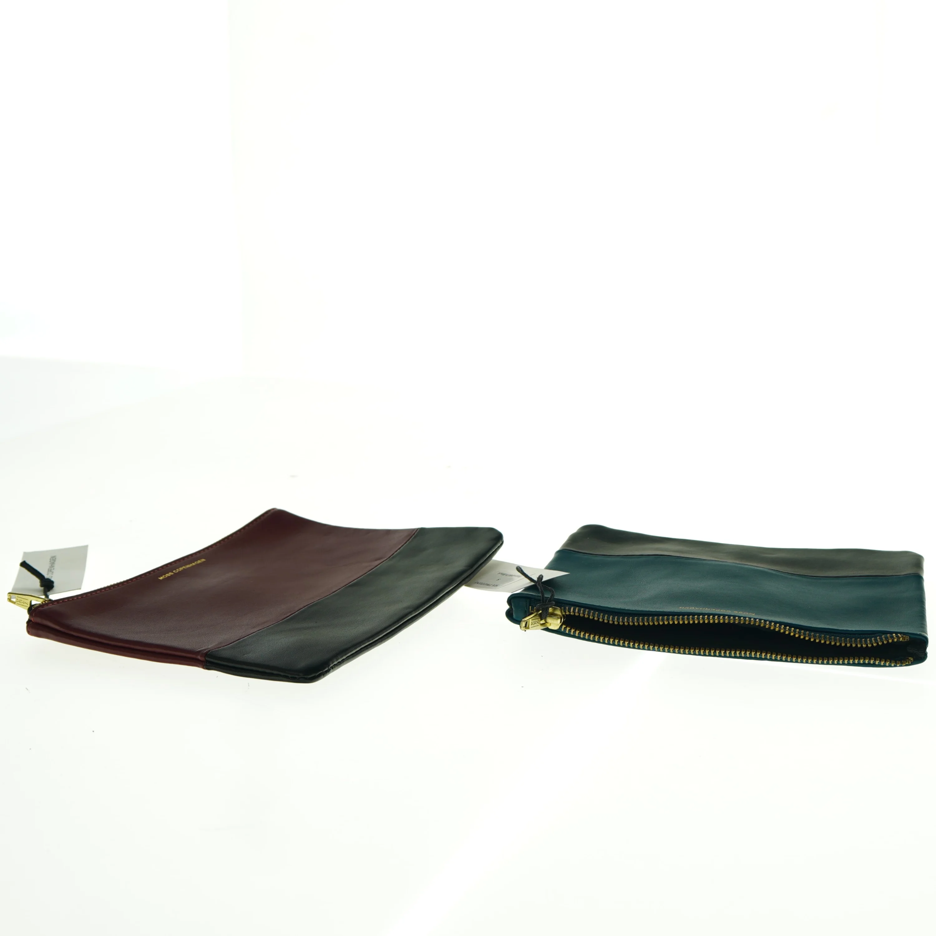 Moss Copenhagen tofarvet clutch (str. 20 x 16 cm)