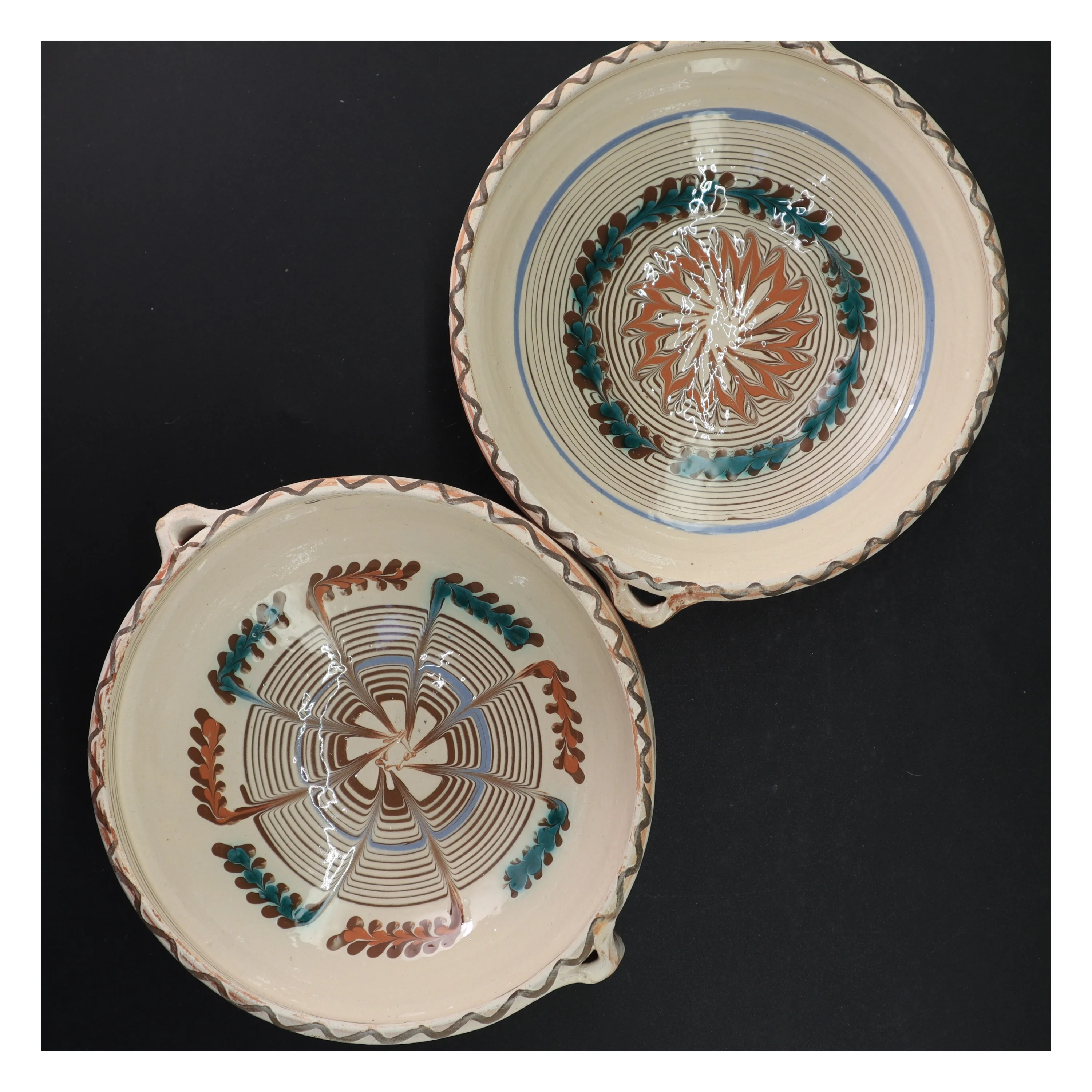 Håndlavet lerskåle (str. 23 x 6 cm)