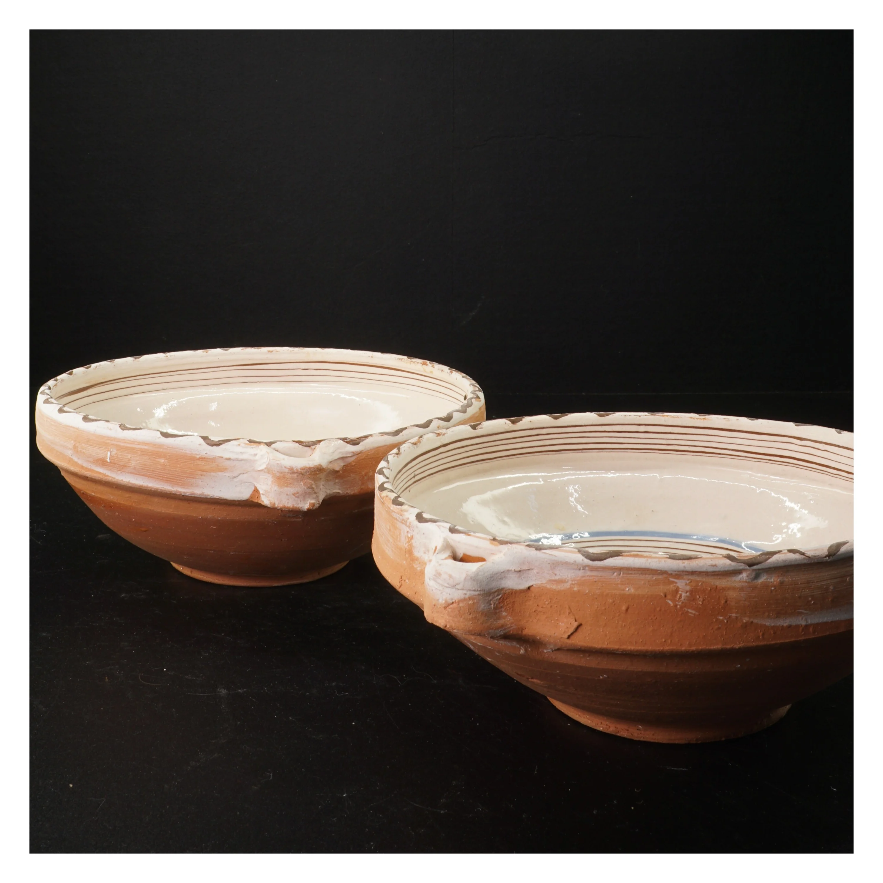 Håndlavet lerskåle (str. 24 x 7 cm)