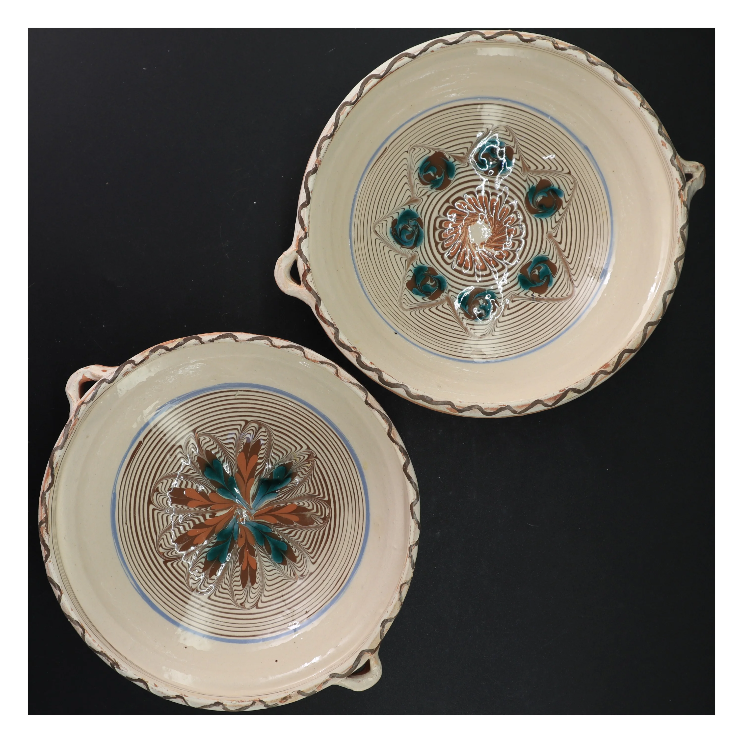 Håndlavet lerskåle (str. 24 x 7 cm)