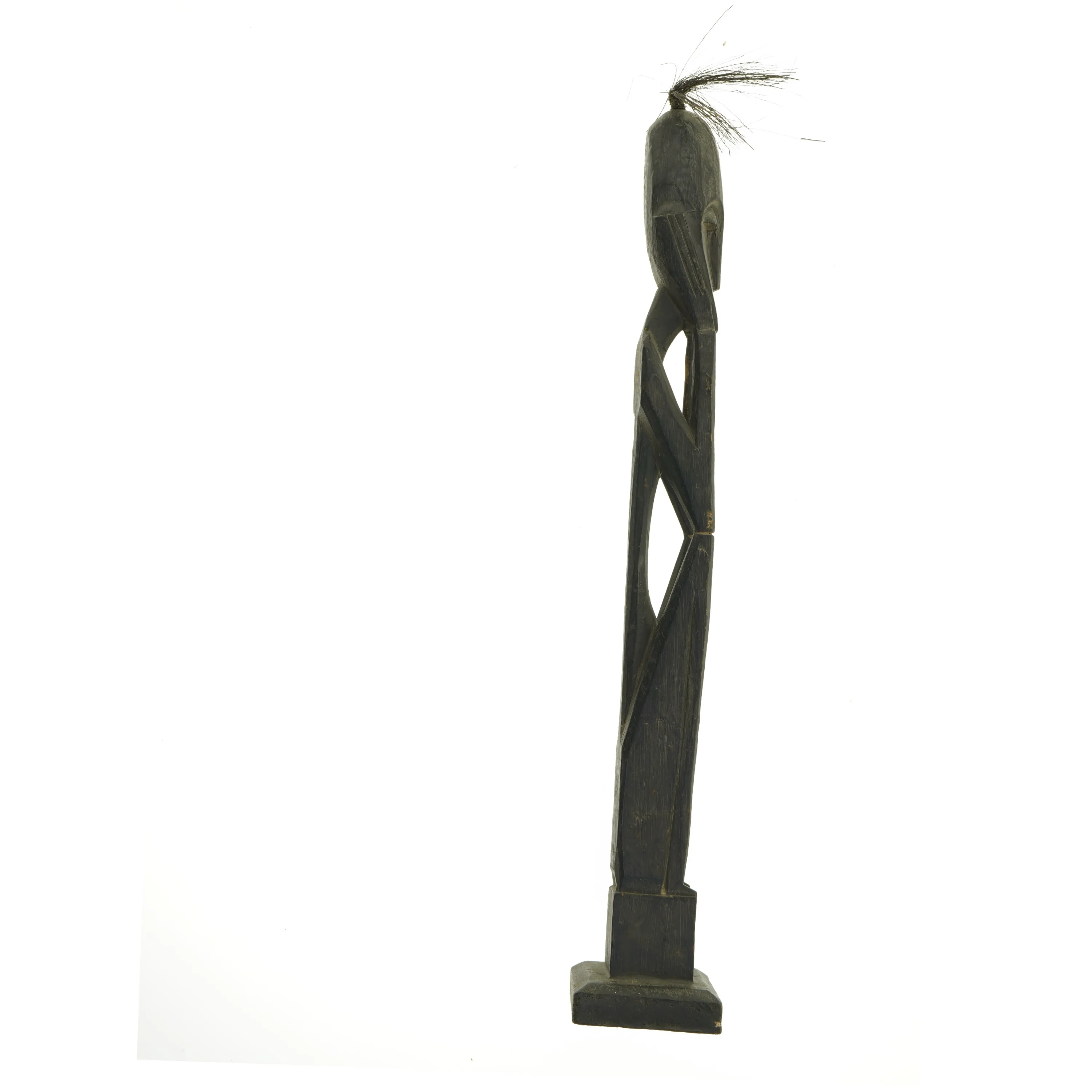 Afrikansk træfigur (str. 65 x 12 cm)