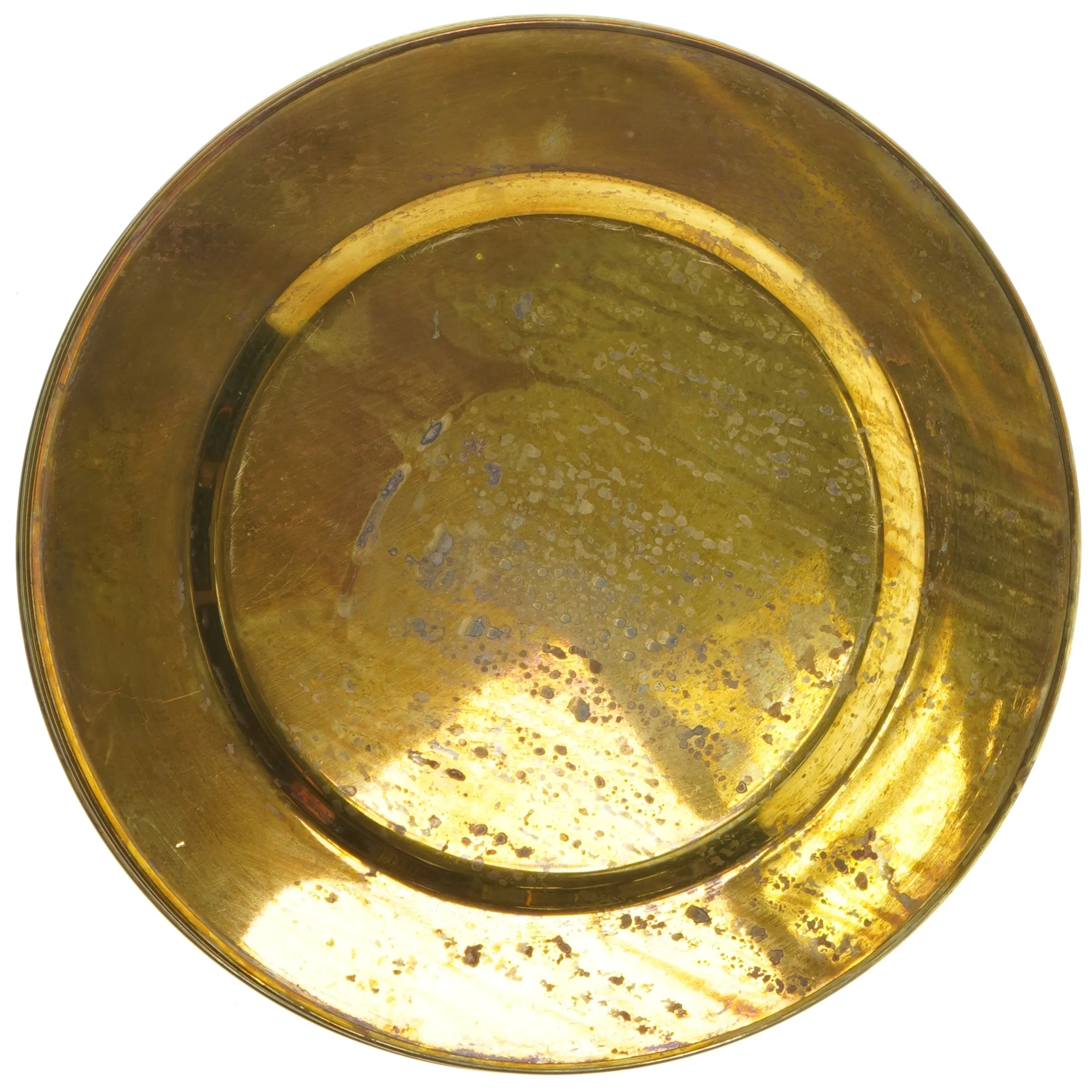 Messingtallerkener (str. 25,5 cm)