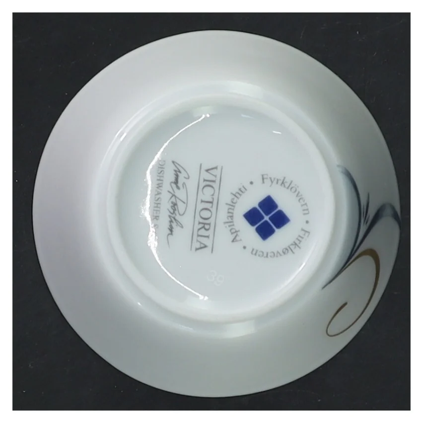 Sæt med 6 Fyrklövern Victoria skåle(str. ø 8,5 cm, 6 stykx cm)