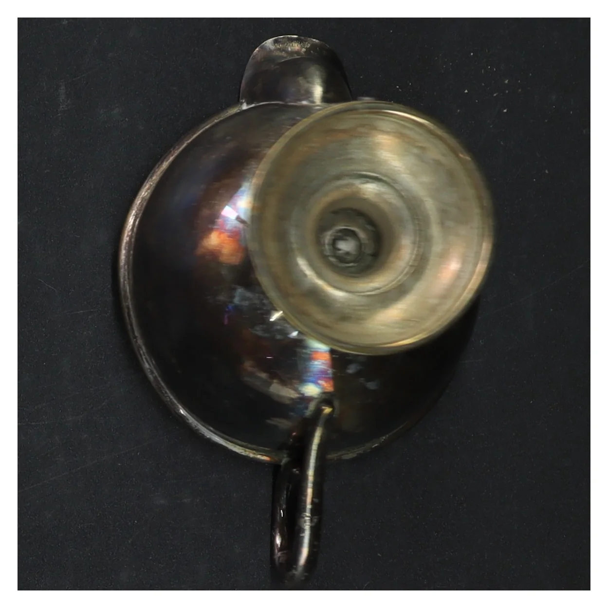 Flødekande sølvplet