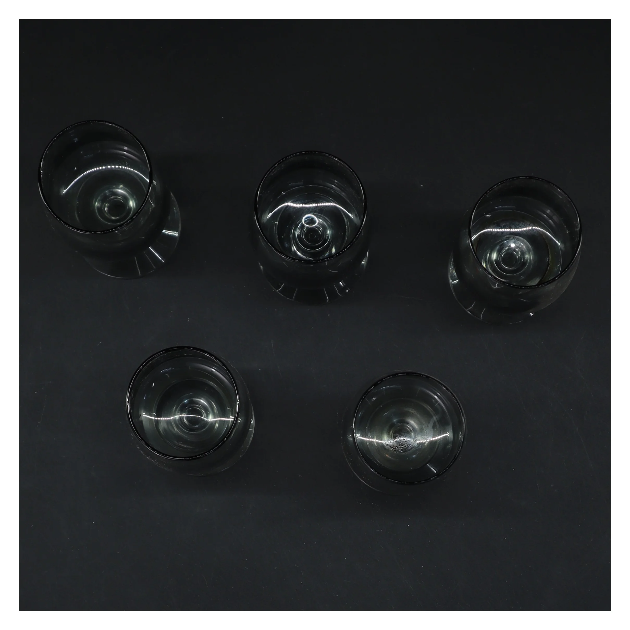 5 stk. Holmegaard Atlantic hvidvinsglas(str. 5 stk Ø 4,5 cm Længde 11,5 cm)