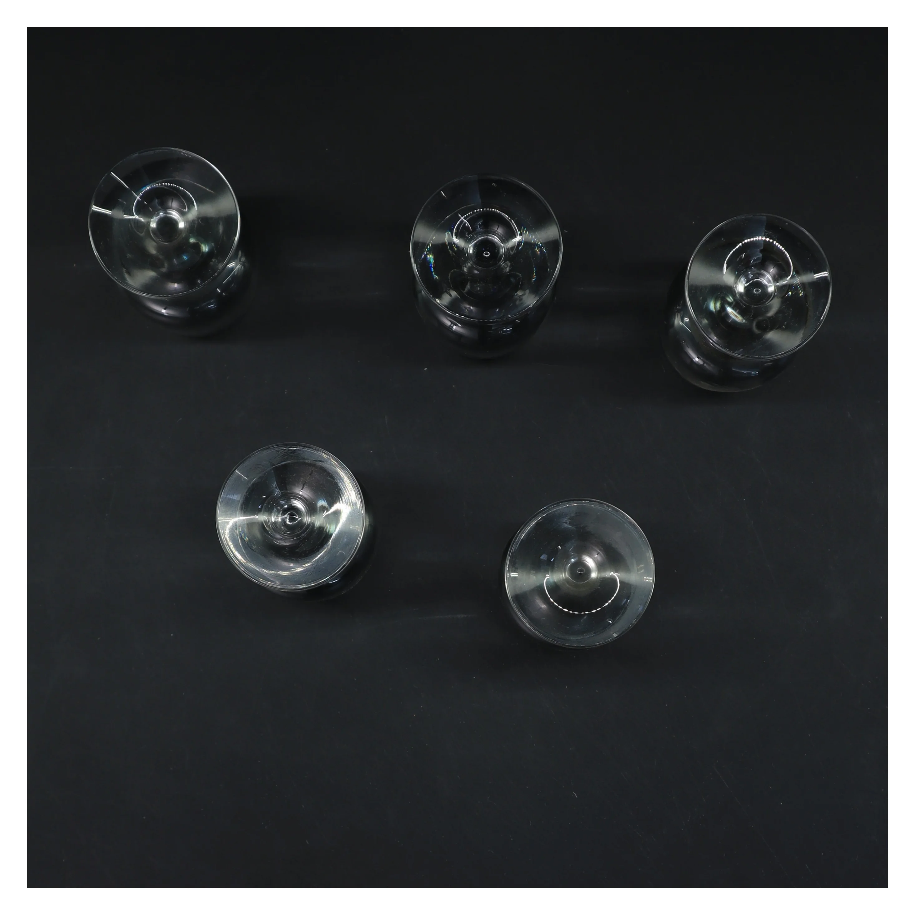 5 stk. Holmegaard Atlantic hvidvinsglas(str. 5 stk Ø 4,5 cm Længde 11,5 cm)