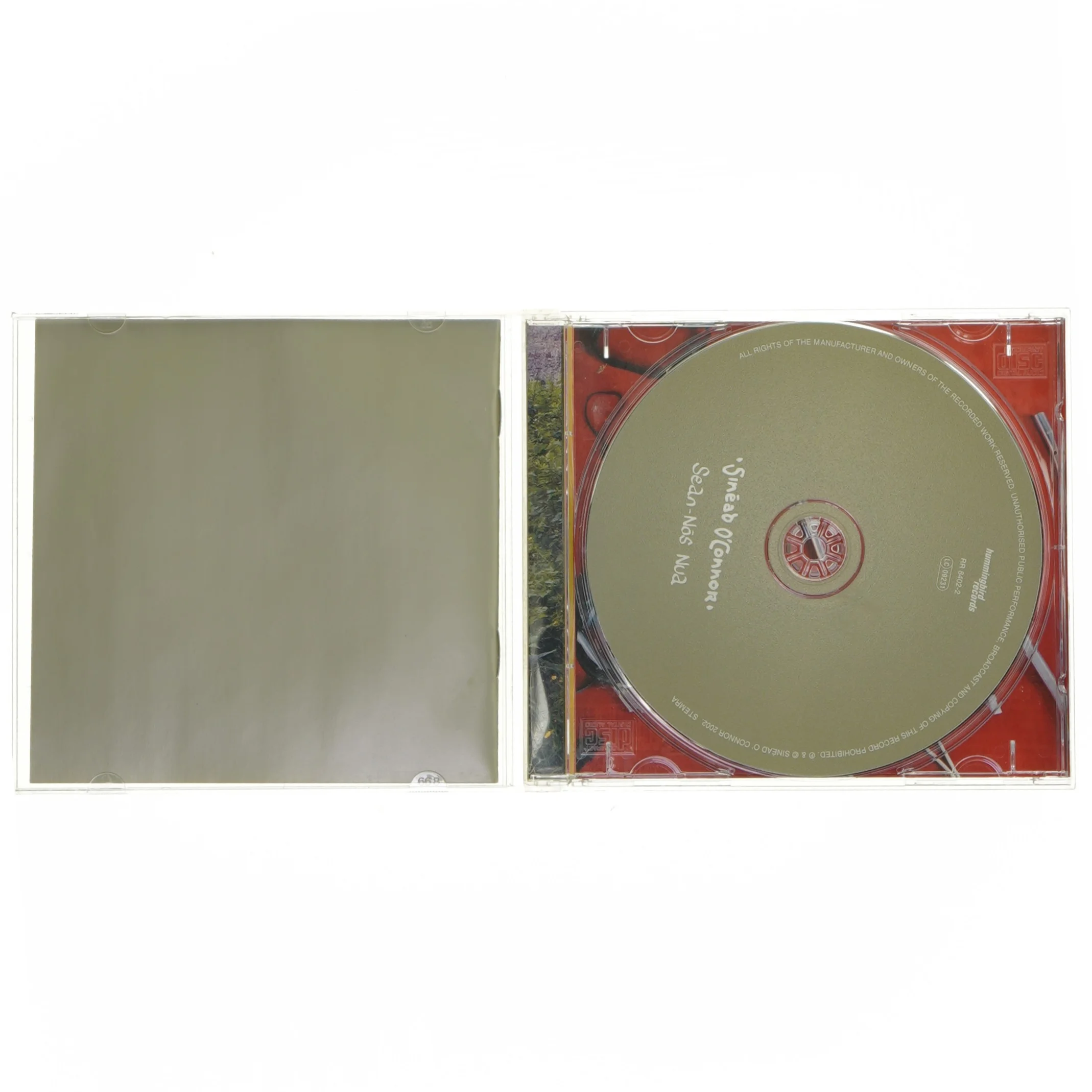 Sinead O'Connor Sean-Nós Nua CD