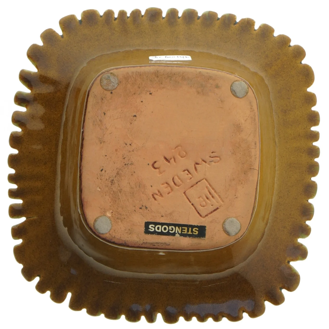 Vibtage skål fra Jie Sweden Stengods (str. Ø 17 cm)