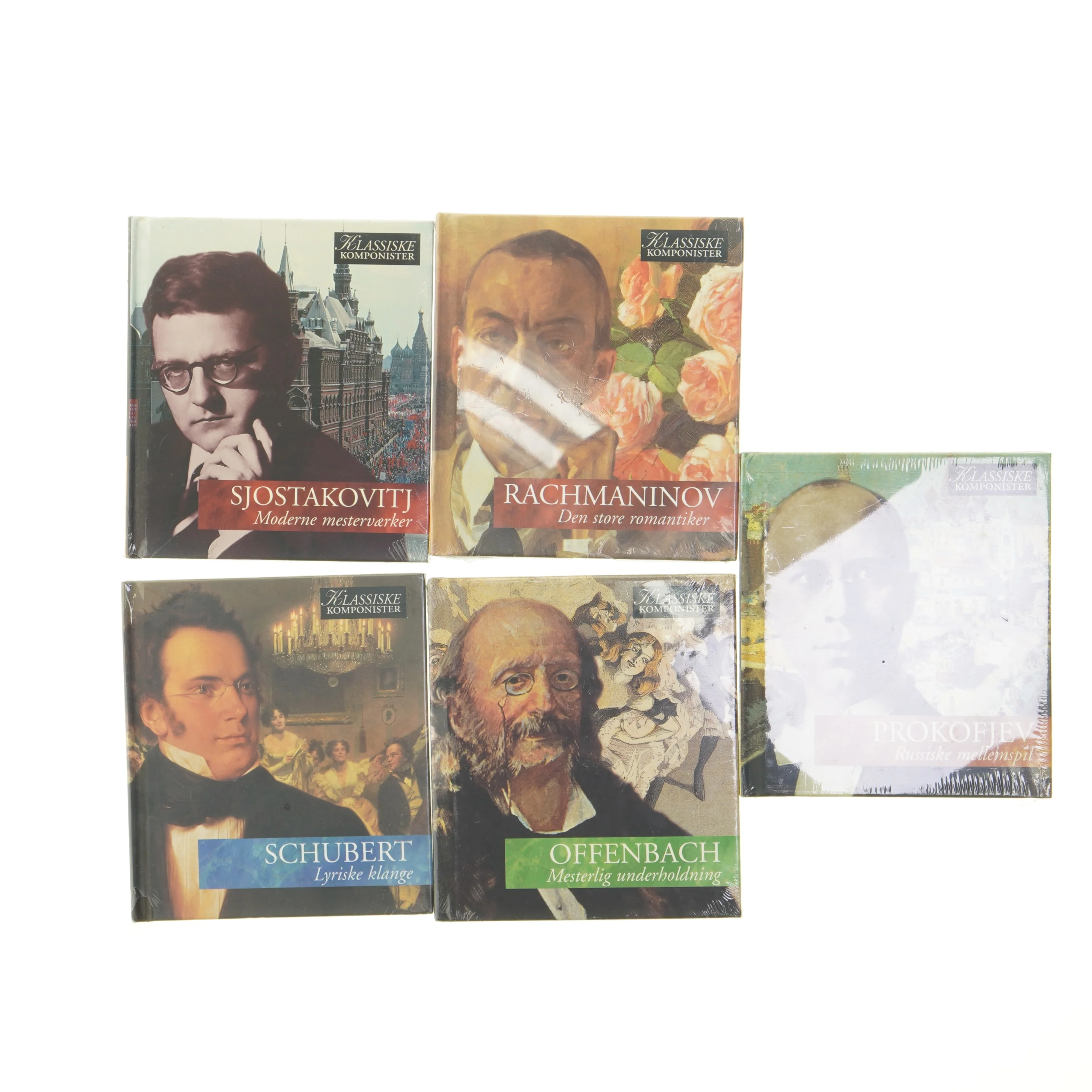 Samling af klassiske CD-albums (str. 15x13,5 cm)