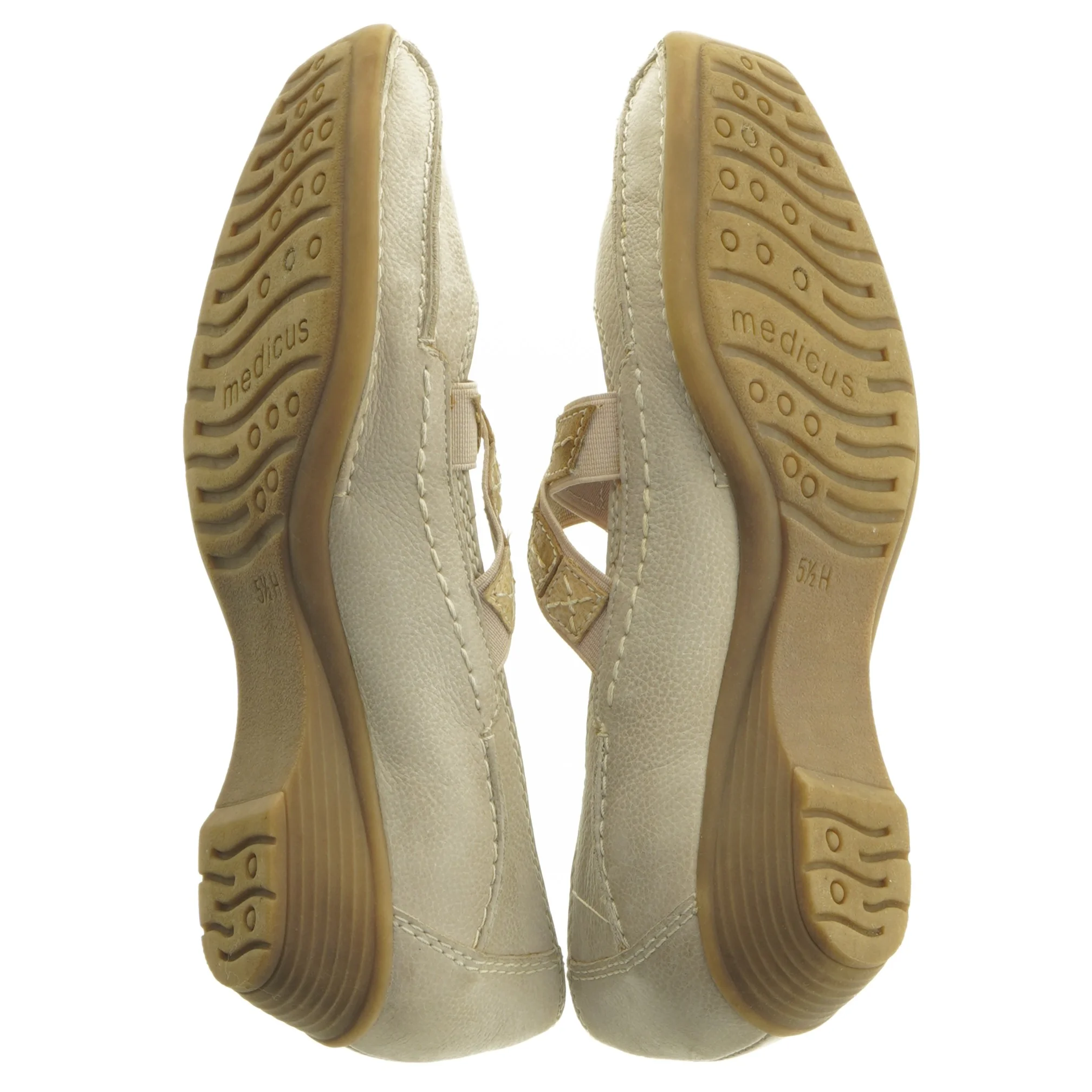 Beige komfortsko fra Medicus (str. 5,5)