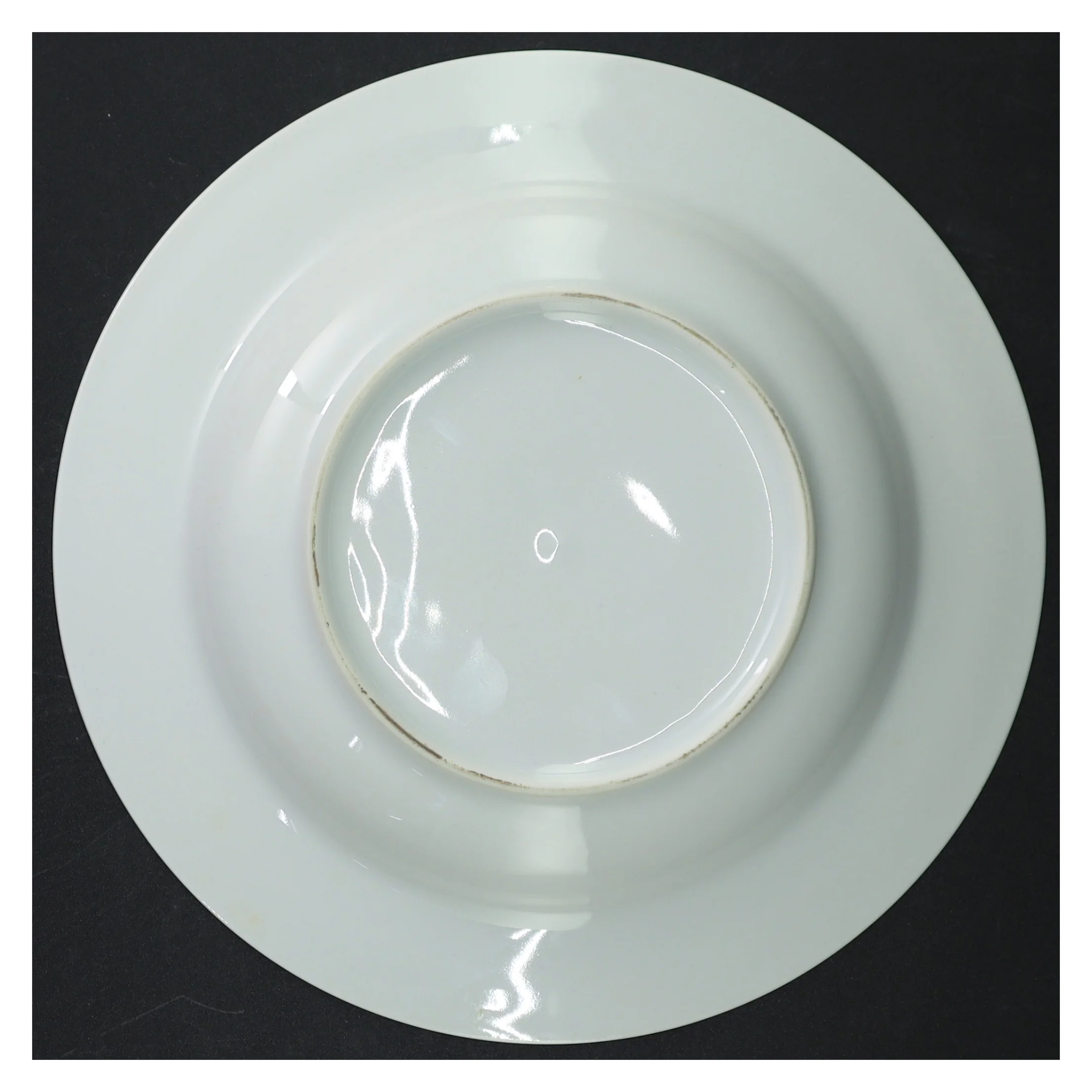 Hvide porcelænstallerkener (str. 23 cm)