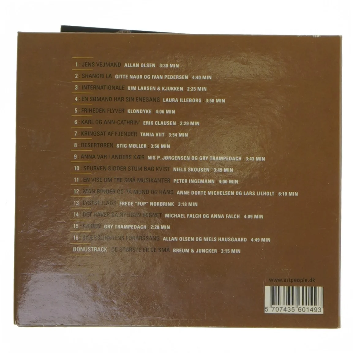 De største er de små - dange til Anker CD album 