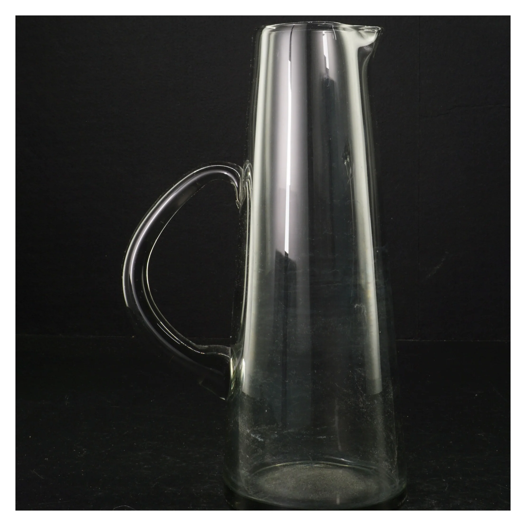 Glas kande med revner fra Glas Kande (str. 24 x 9 cm)