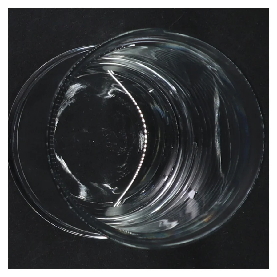 8 ens glas (str. H. 13 cm)