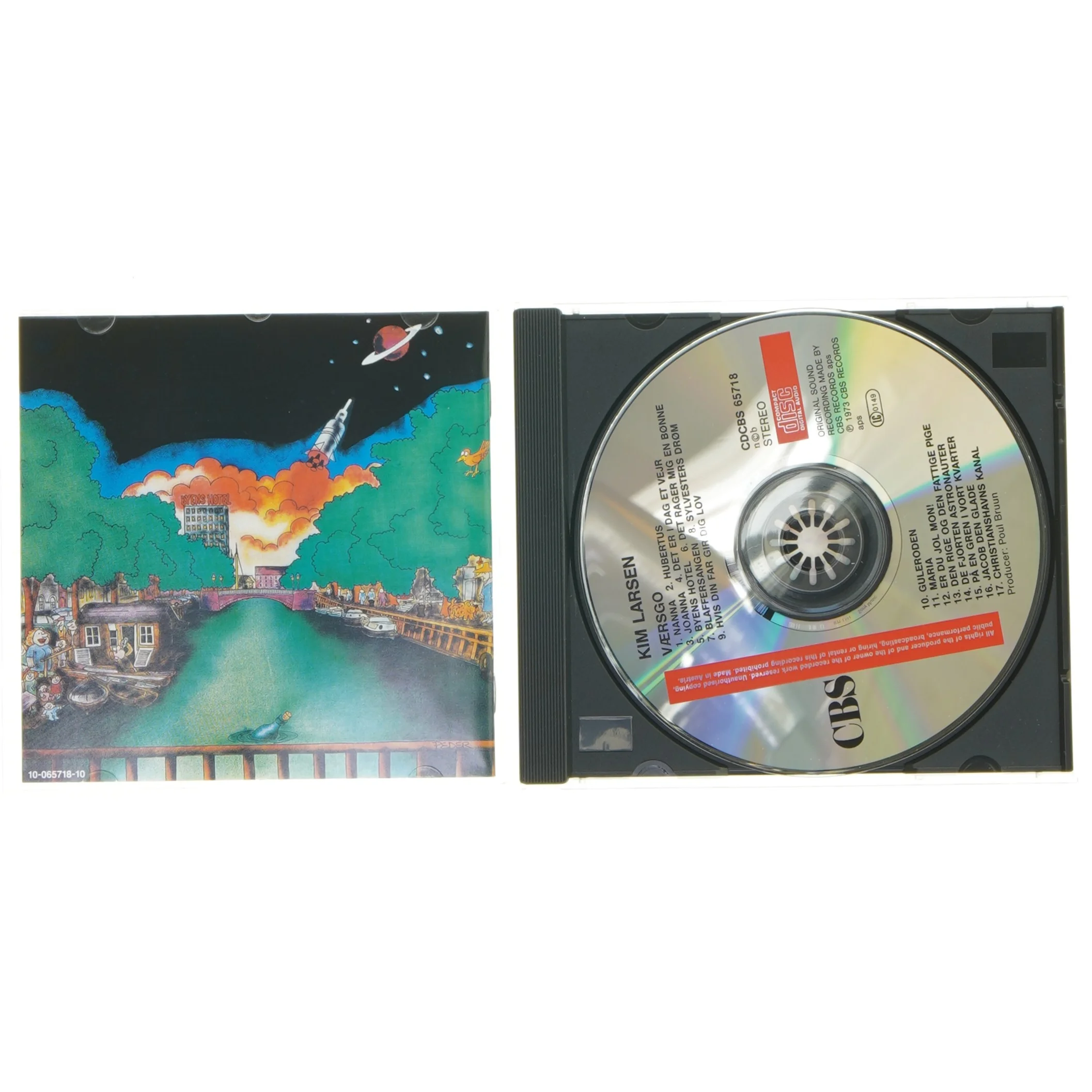 Kim Larsen - Værsgo CD fra Columbia