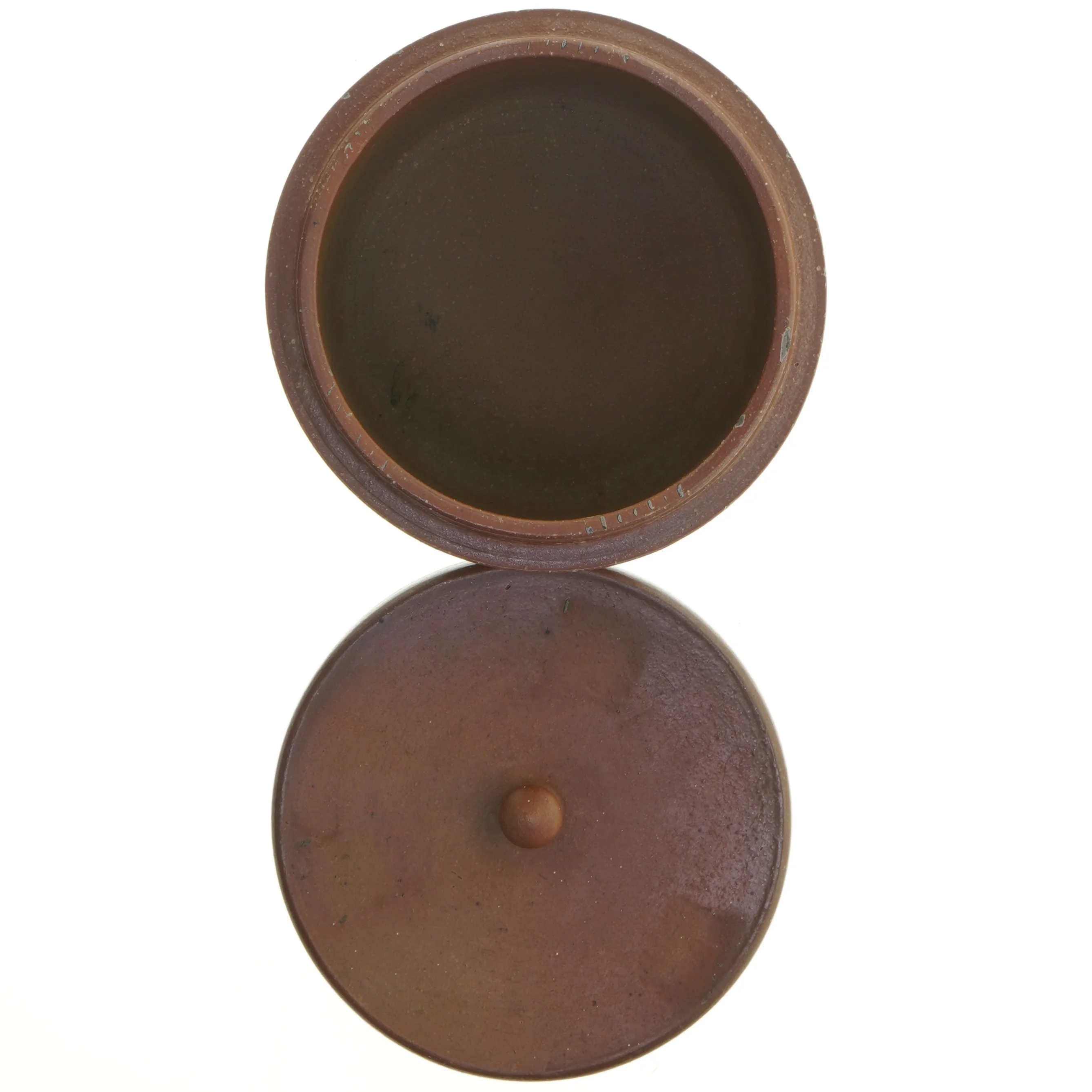 Glaseret køkkenkrukke (str. 17 cm)