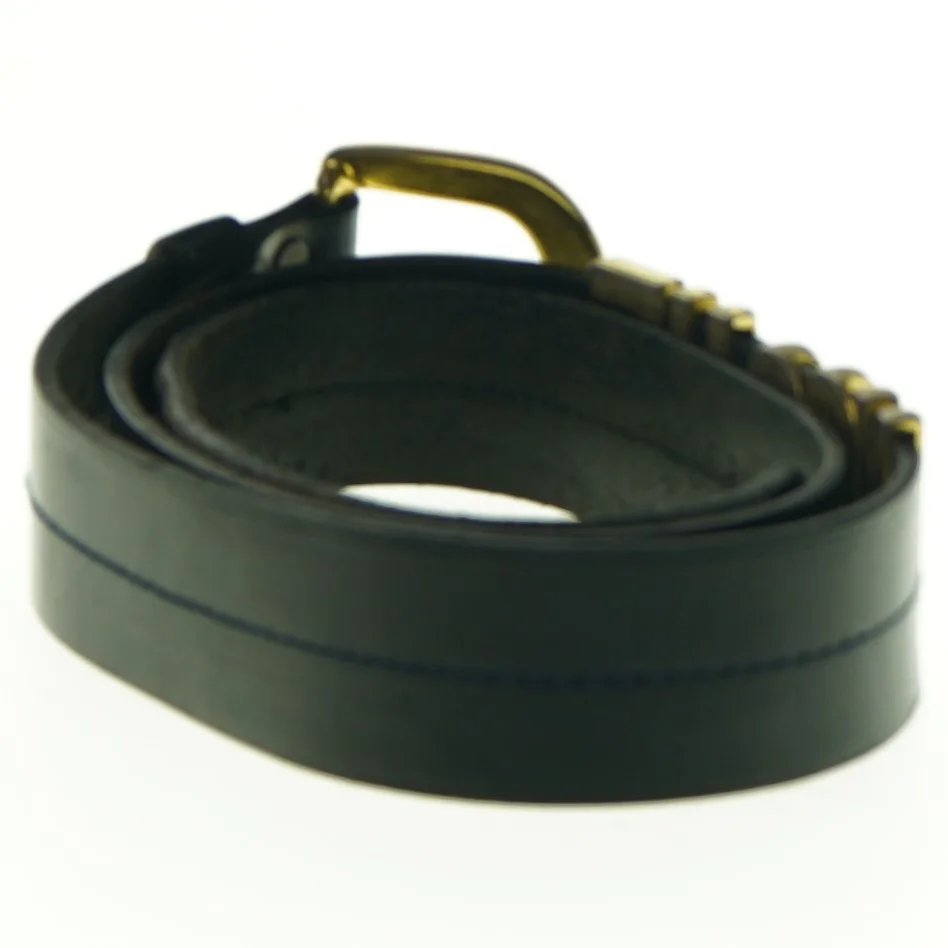 Sort VOGUE bælte (str. 108 cm)