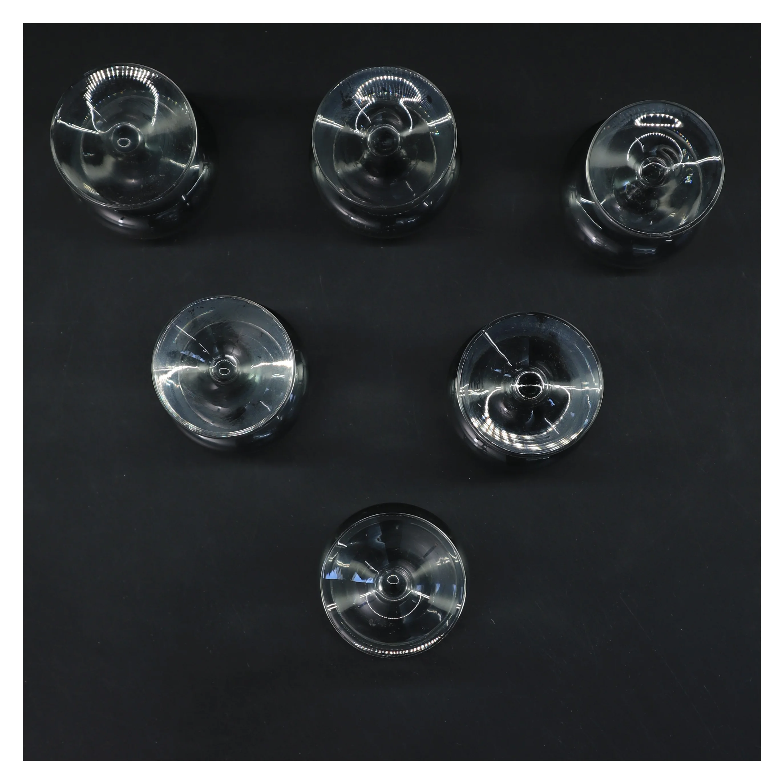 6 stk. Holmegaard Atlantic portvinsglas (str. 6 stk Ø 5,5 cm længde 9,5 cm)