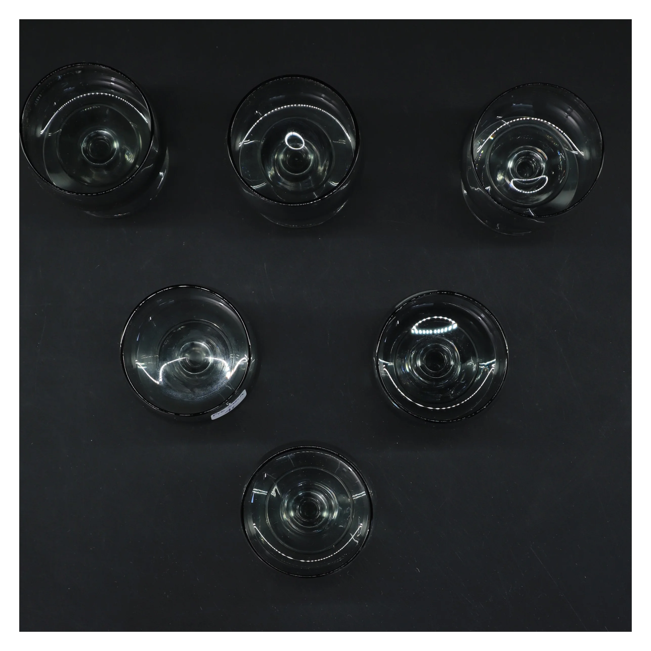 6 stk. Holmegaard Atlantic portvinsglas (str. 6 stk Ø 5,5 cm længde 9,5 cm)