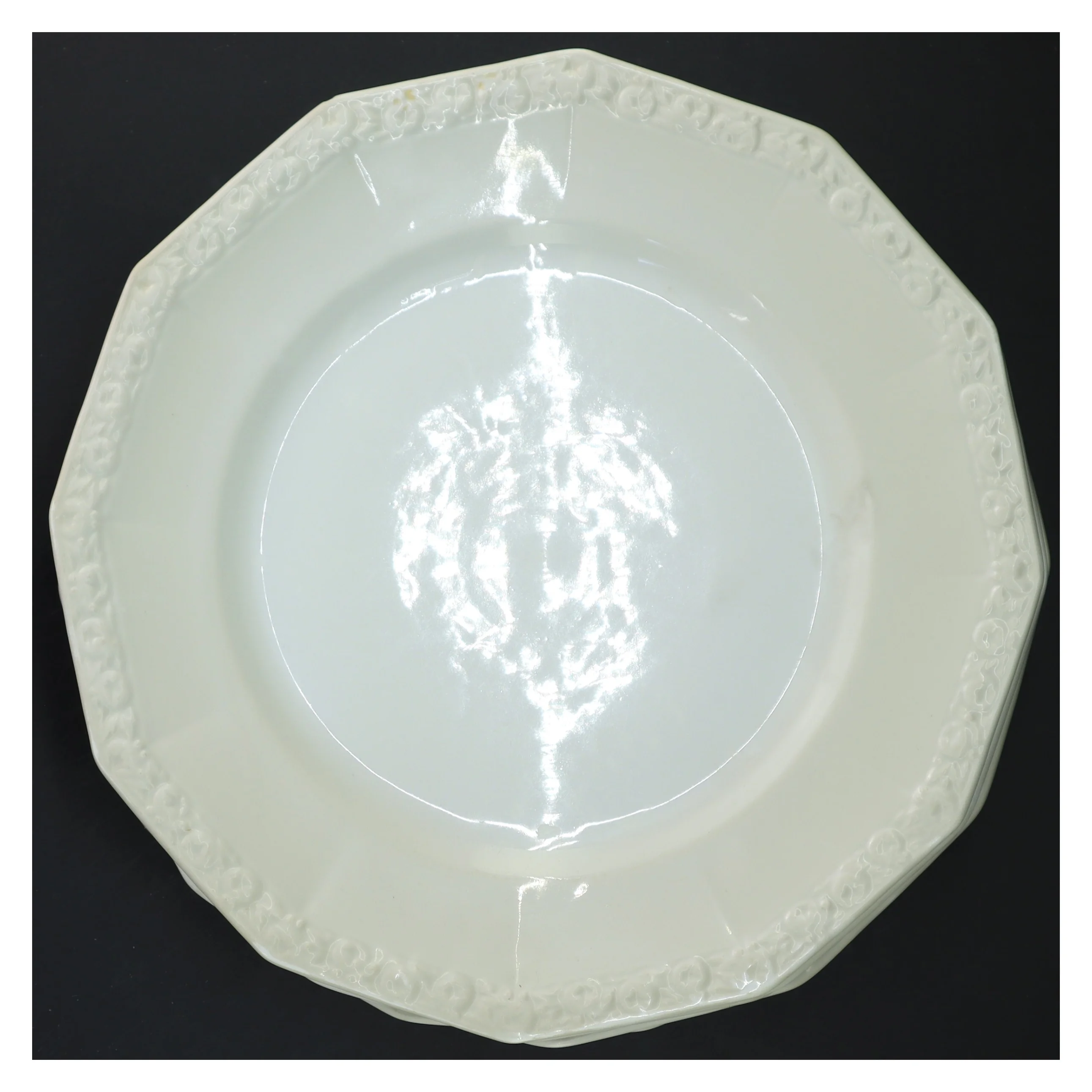 6 Rosenthal Maria middagstallerkner (6 stk, ø 24 cm)