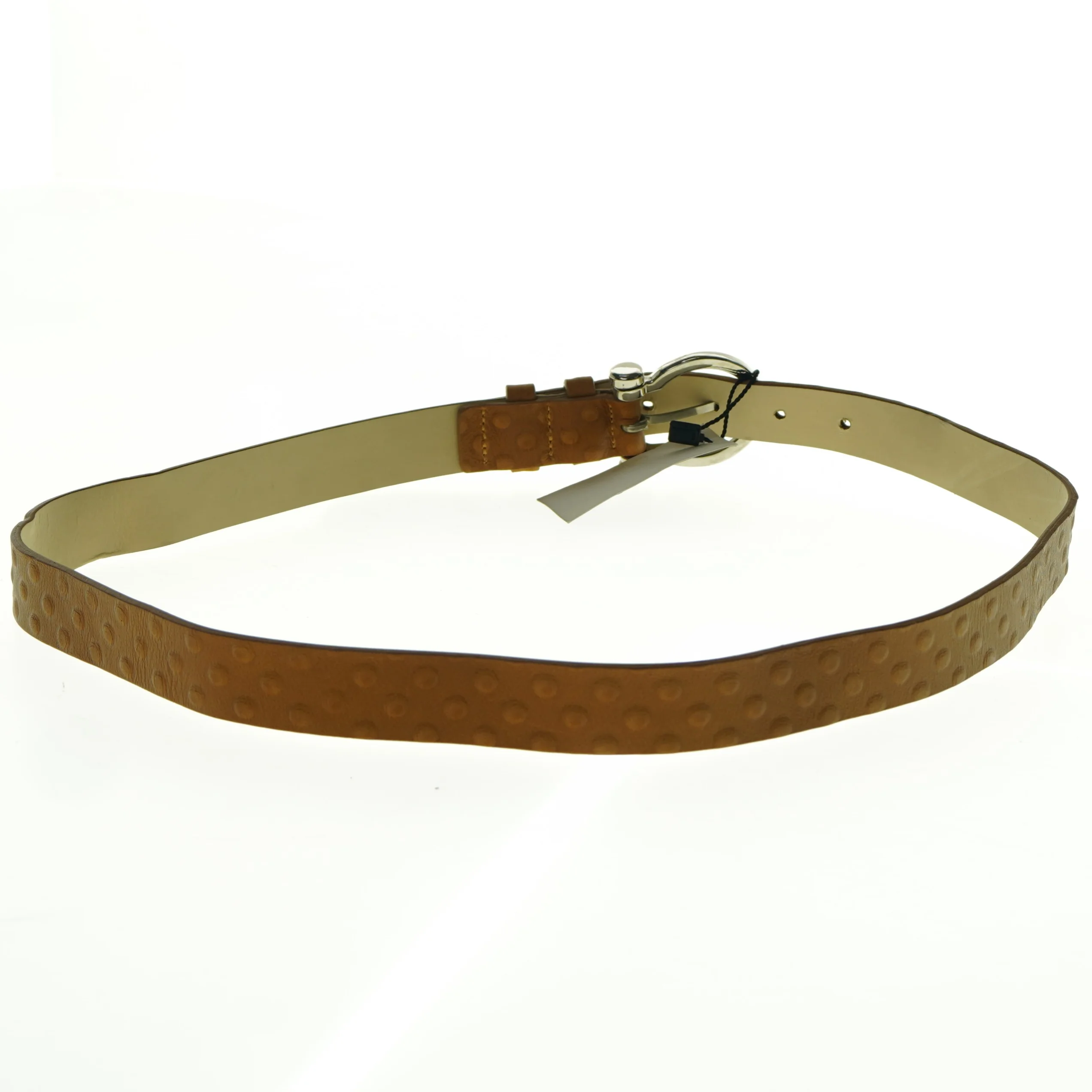 Læderbælte fra Fonnesberg (str. 106 cm)