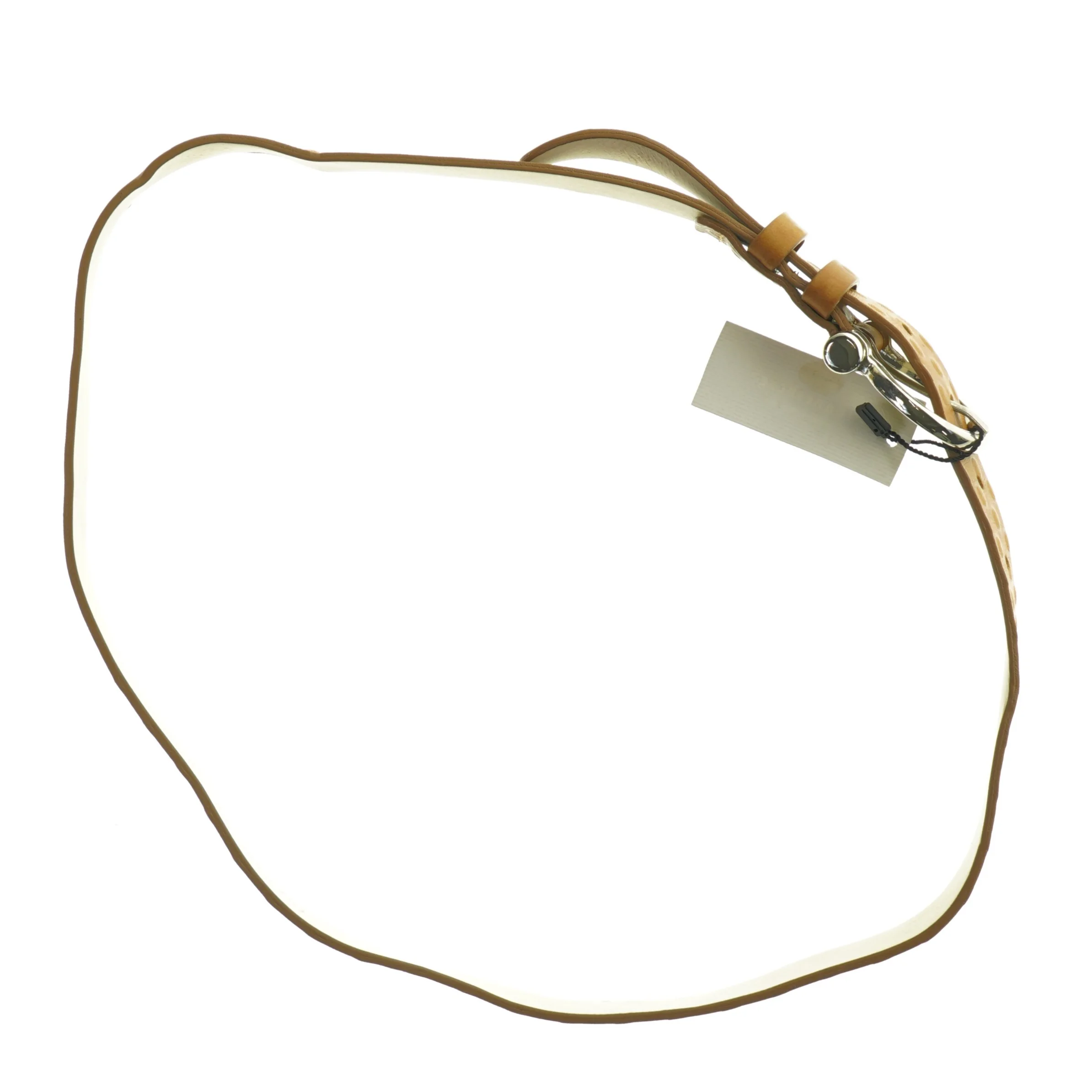 Læderbælte fra Fonnesberg (str. 106 cm)