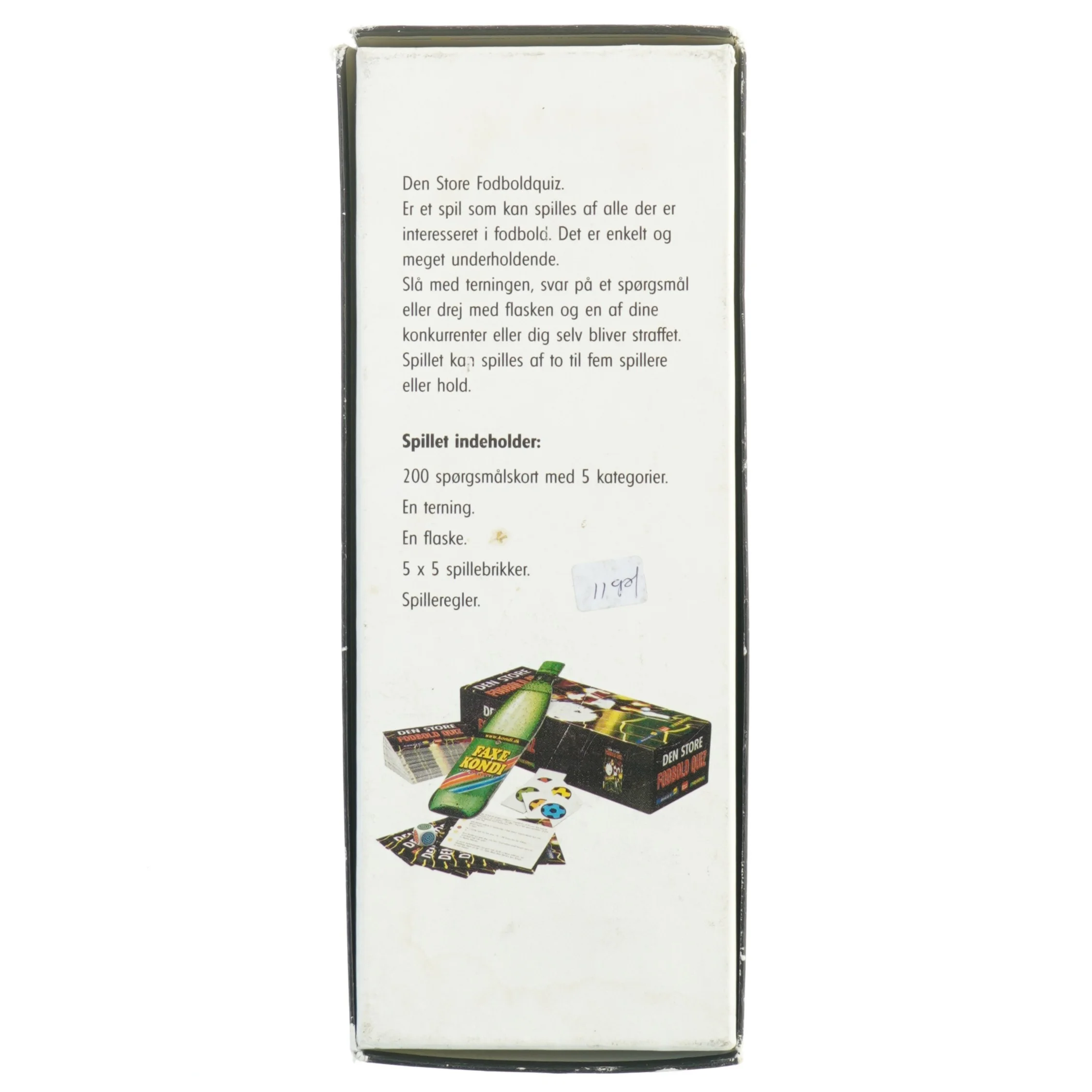 Den Store Fodbold Quiz Spil (str. 26x10 cm)