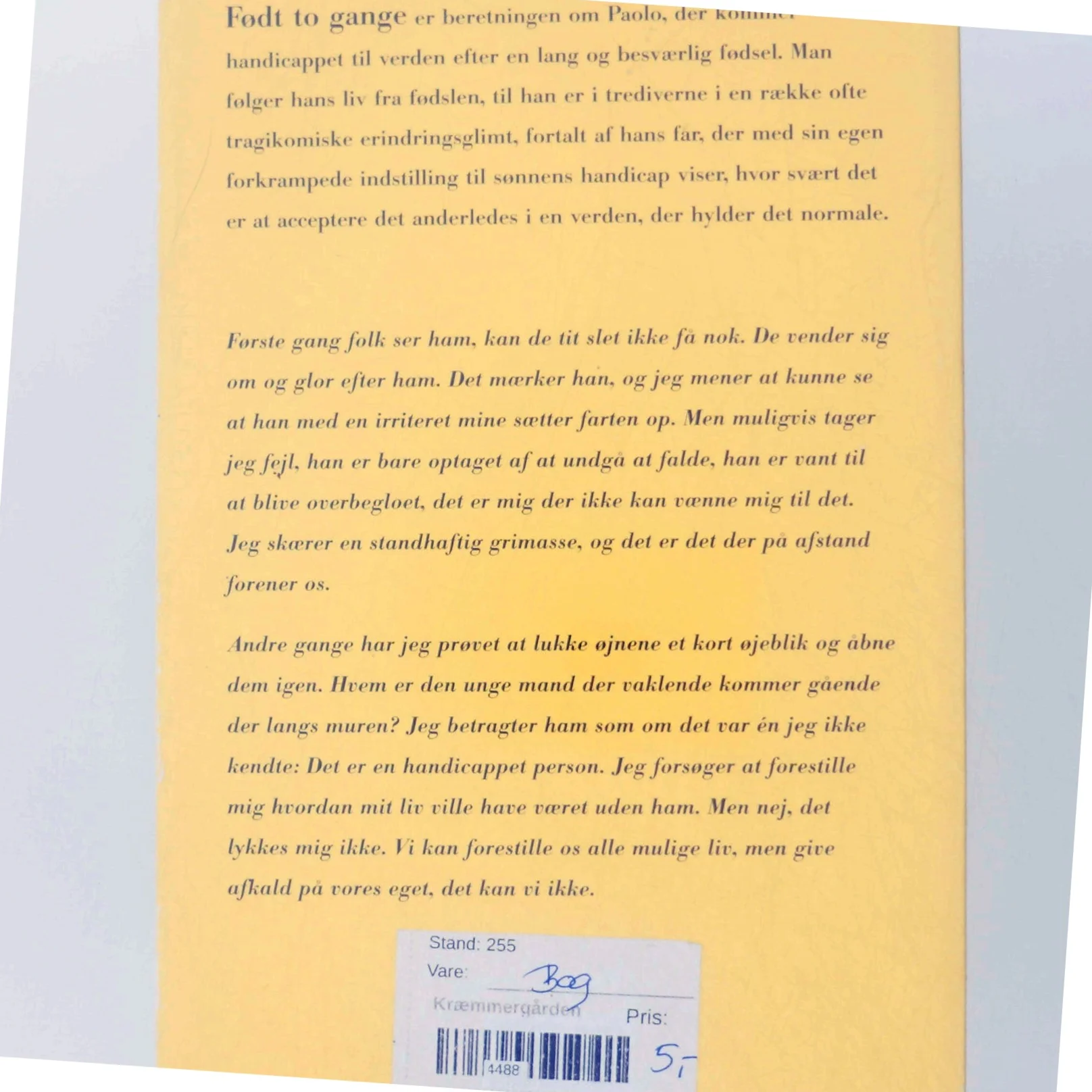 Født to gange bog fra Gyldendal