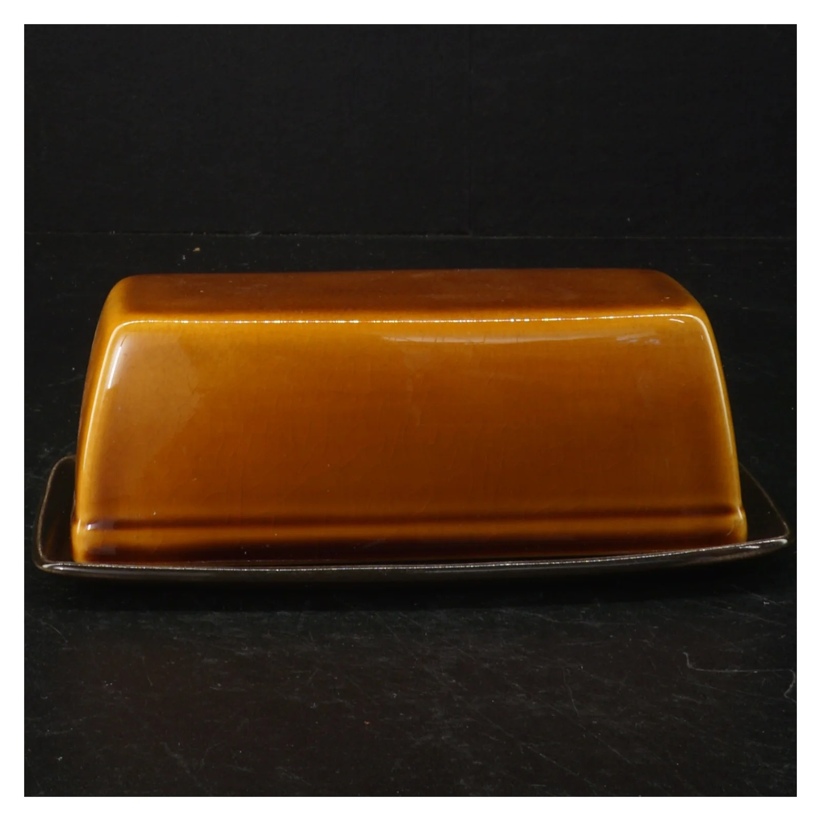 Retro smør dåse (str. 18 x 9 cm)