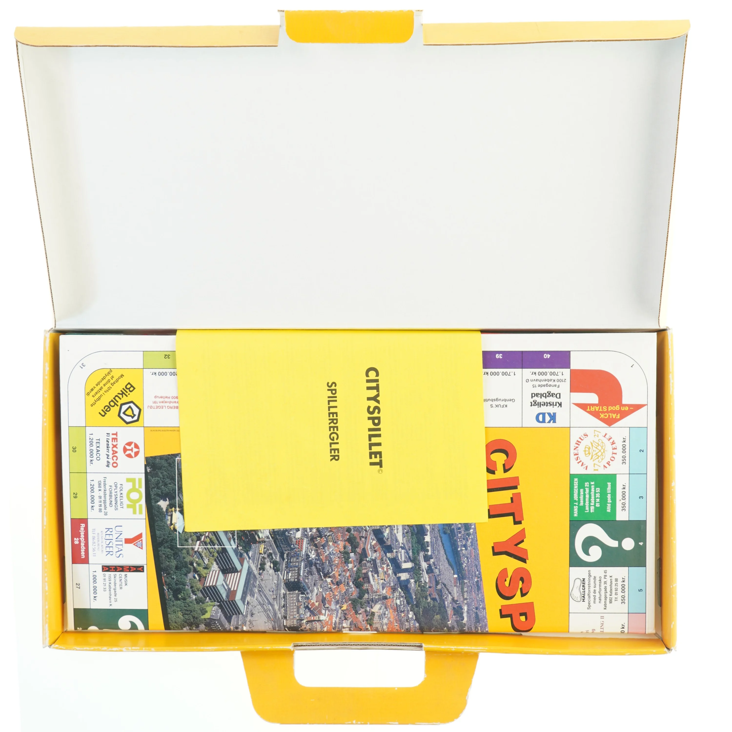 Cityspillet brætspil fra Kfum Kfum (str. 43x22 cm)