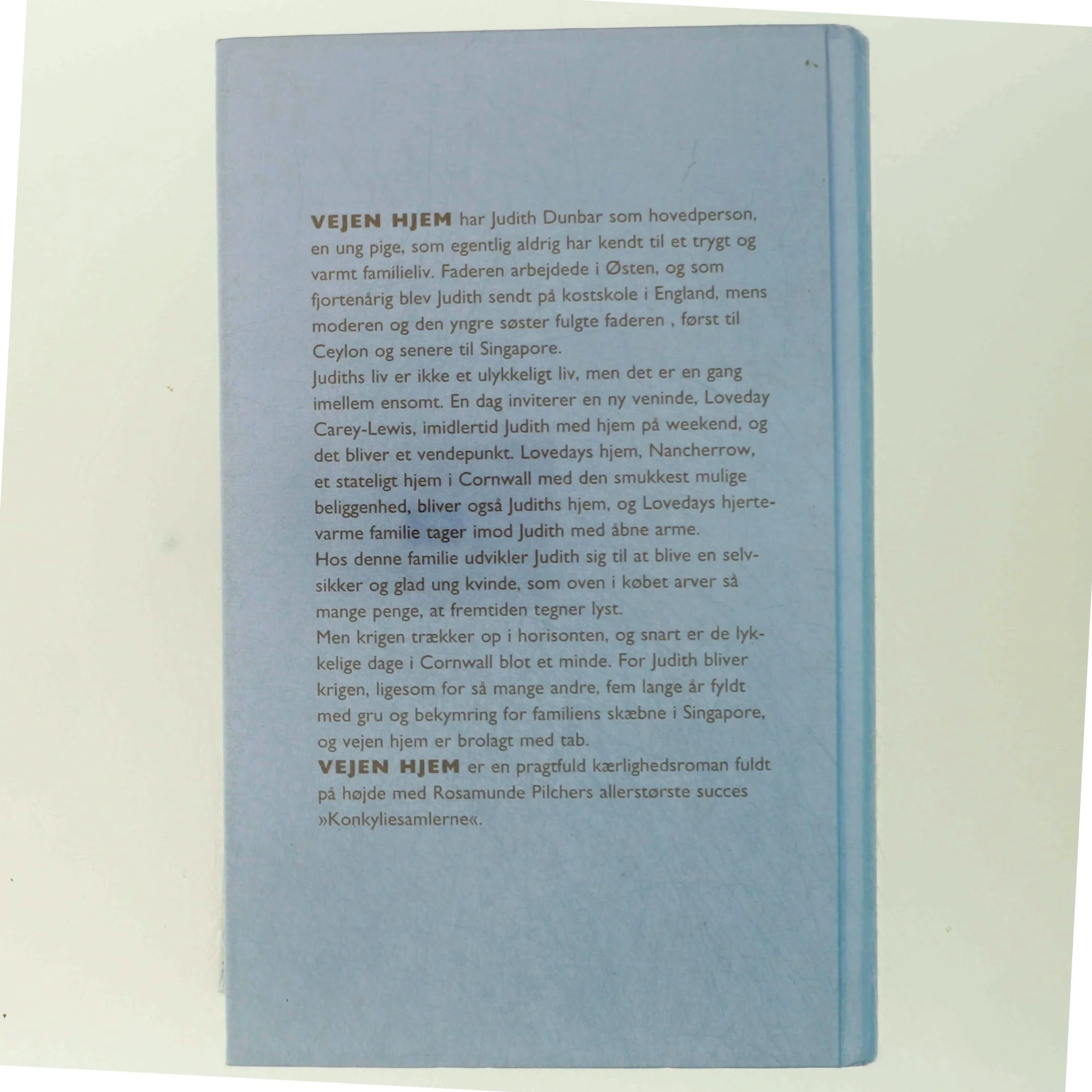 Roman 'Vejen Hjem' af Rosamunde Pilcher