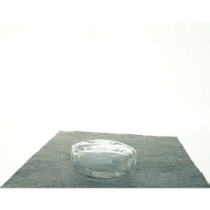 Krystal karaffel med prop (str. 23 x 14 x 8 cm)