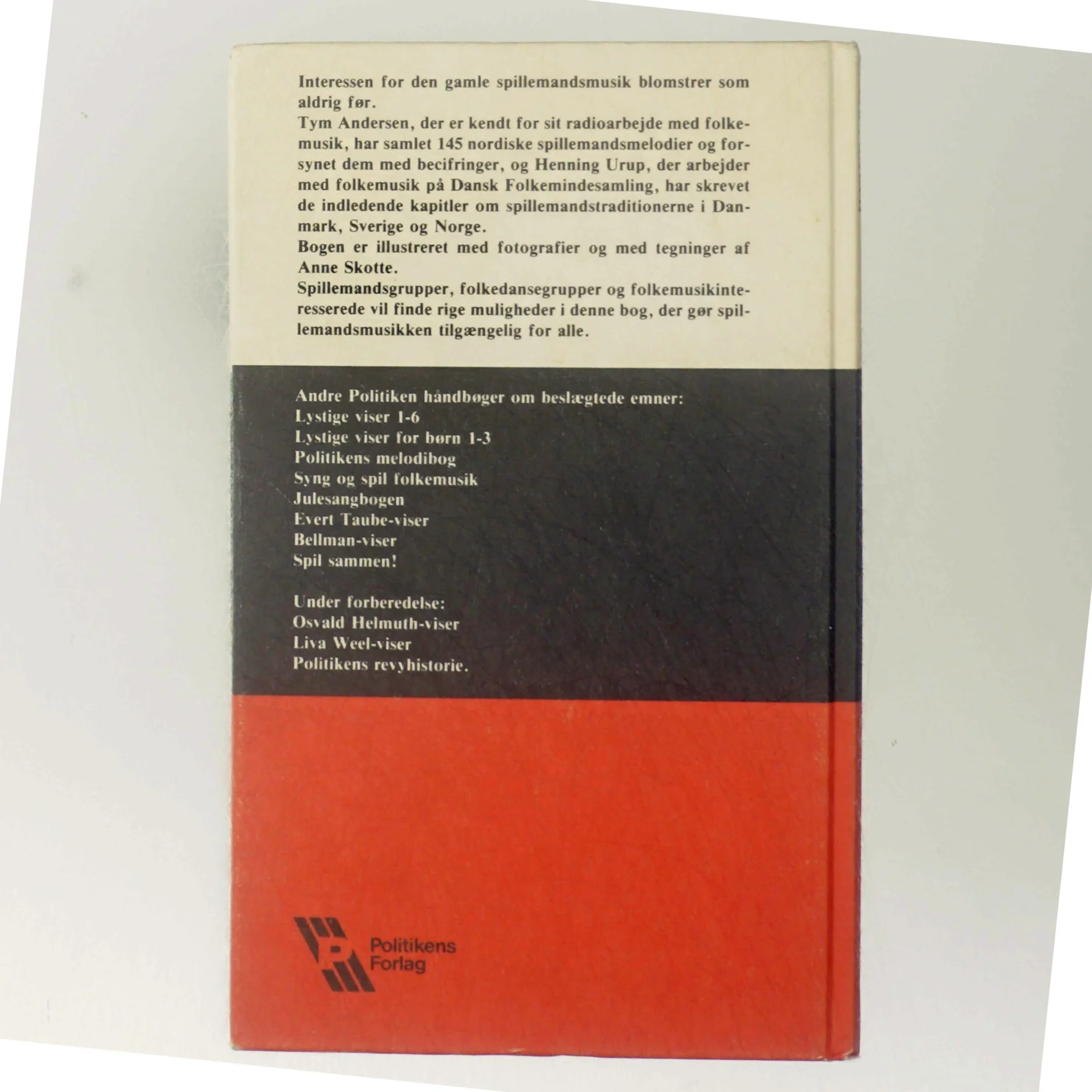 Spillemusikbog fra Politikens Forlag