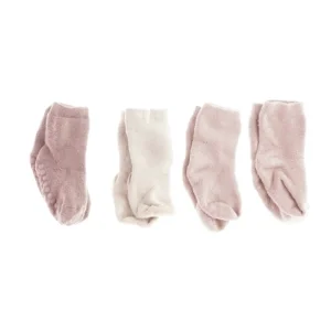 Skridsikre sokker (4 par)