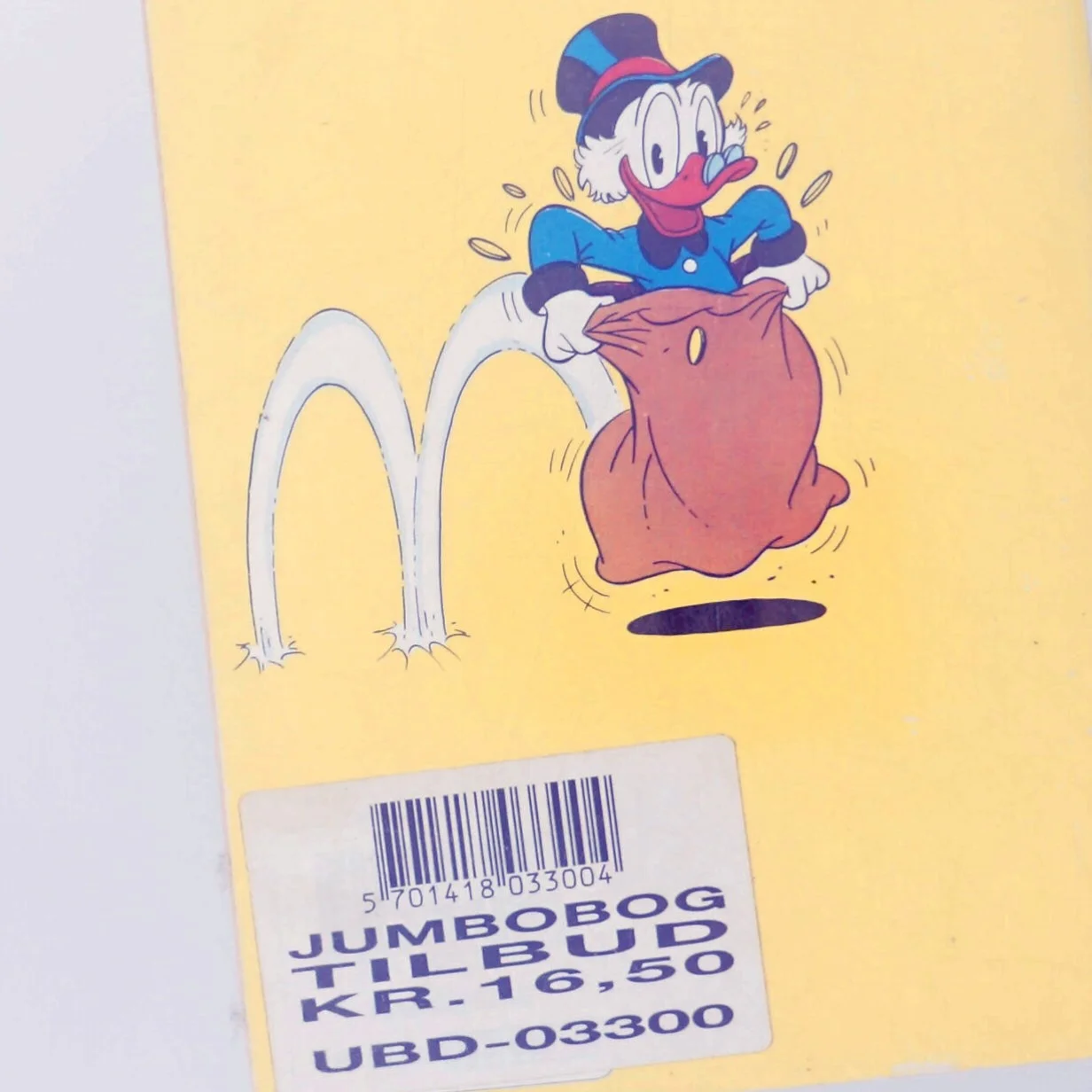Anders And Jumbobog fra Walt Disney