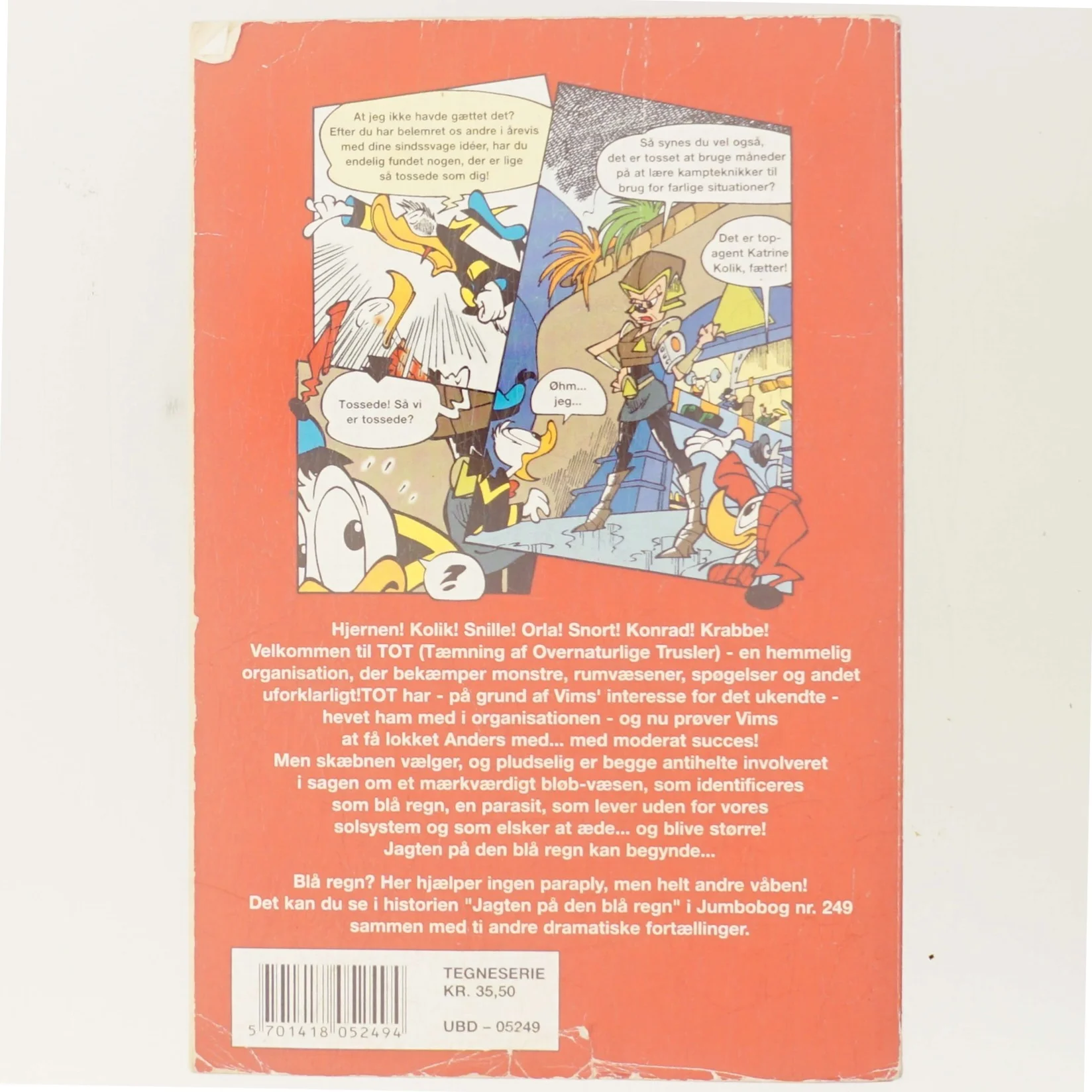 Jumbobog nr. 249 - Jagten på den blå regn (Bog)