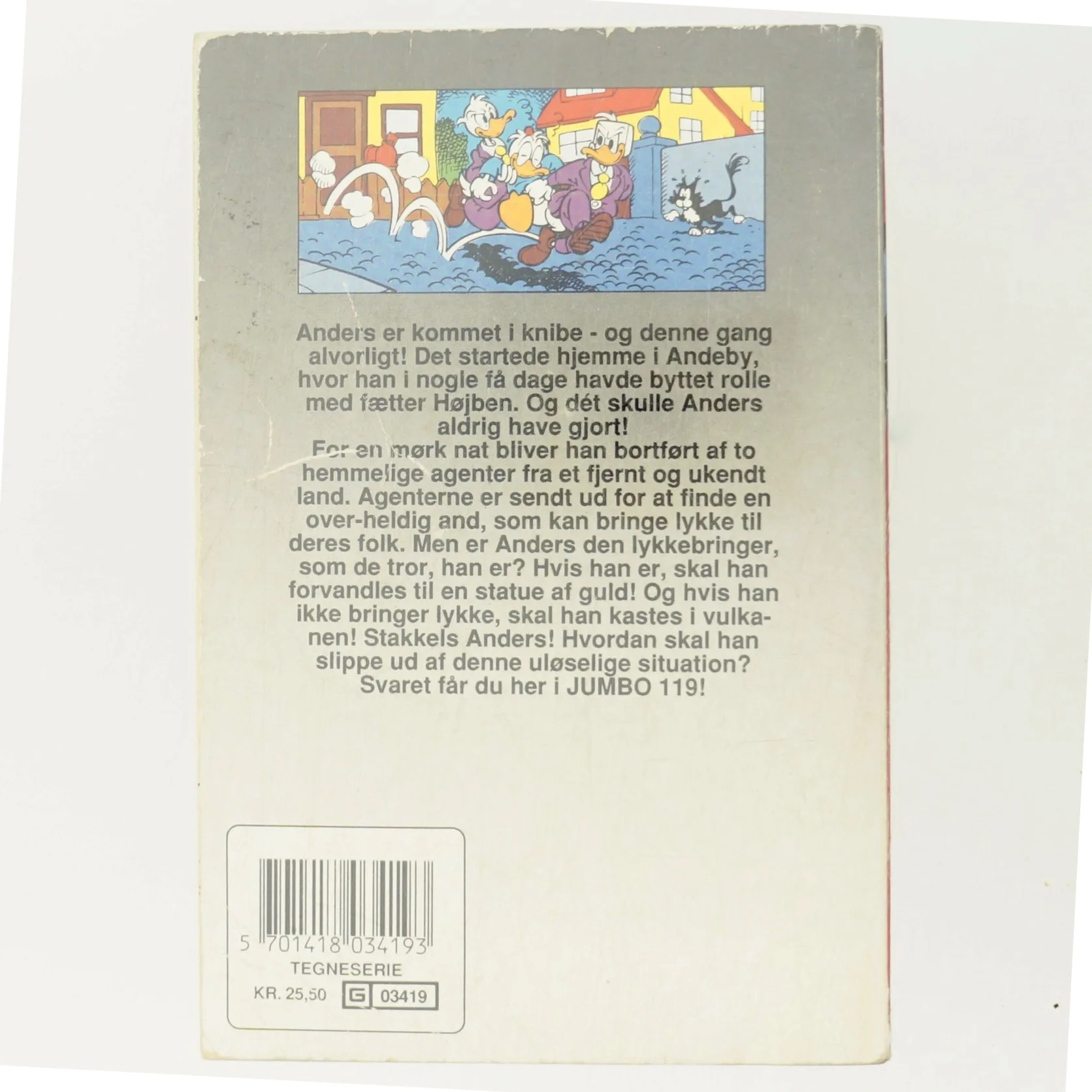 Jumbobog 119: Hold fast, Anders! (Bog)