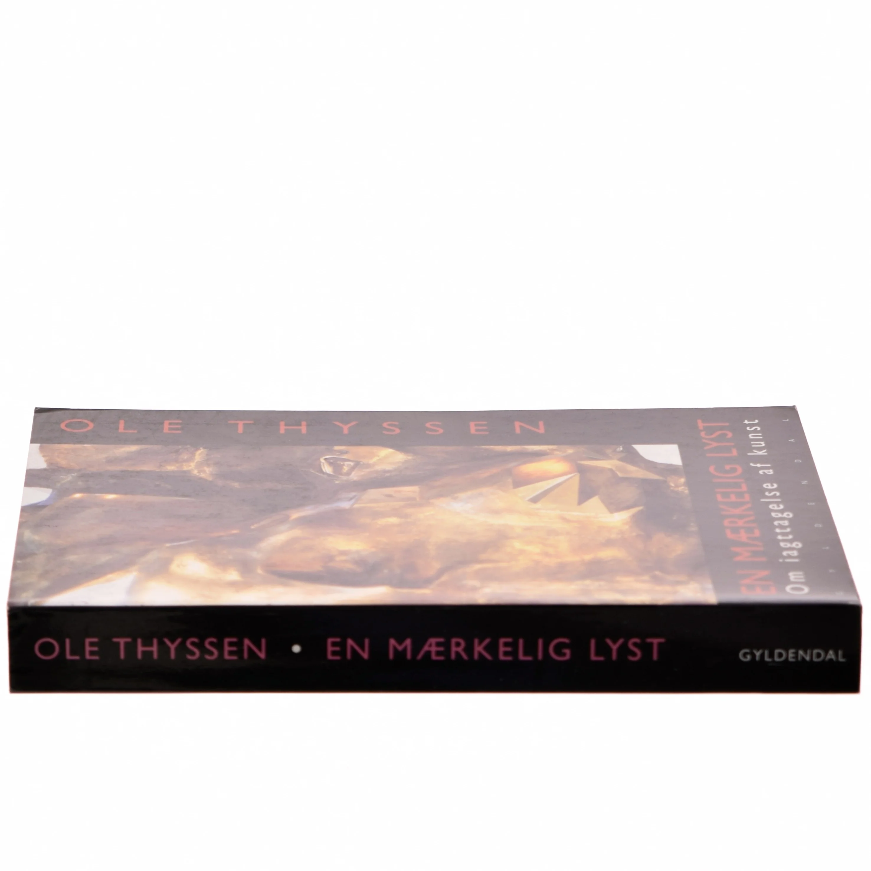 En mærkelig lyst : om iagttagelse af kunst af Ole Thyssen (Bog)