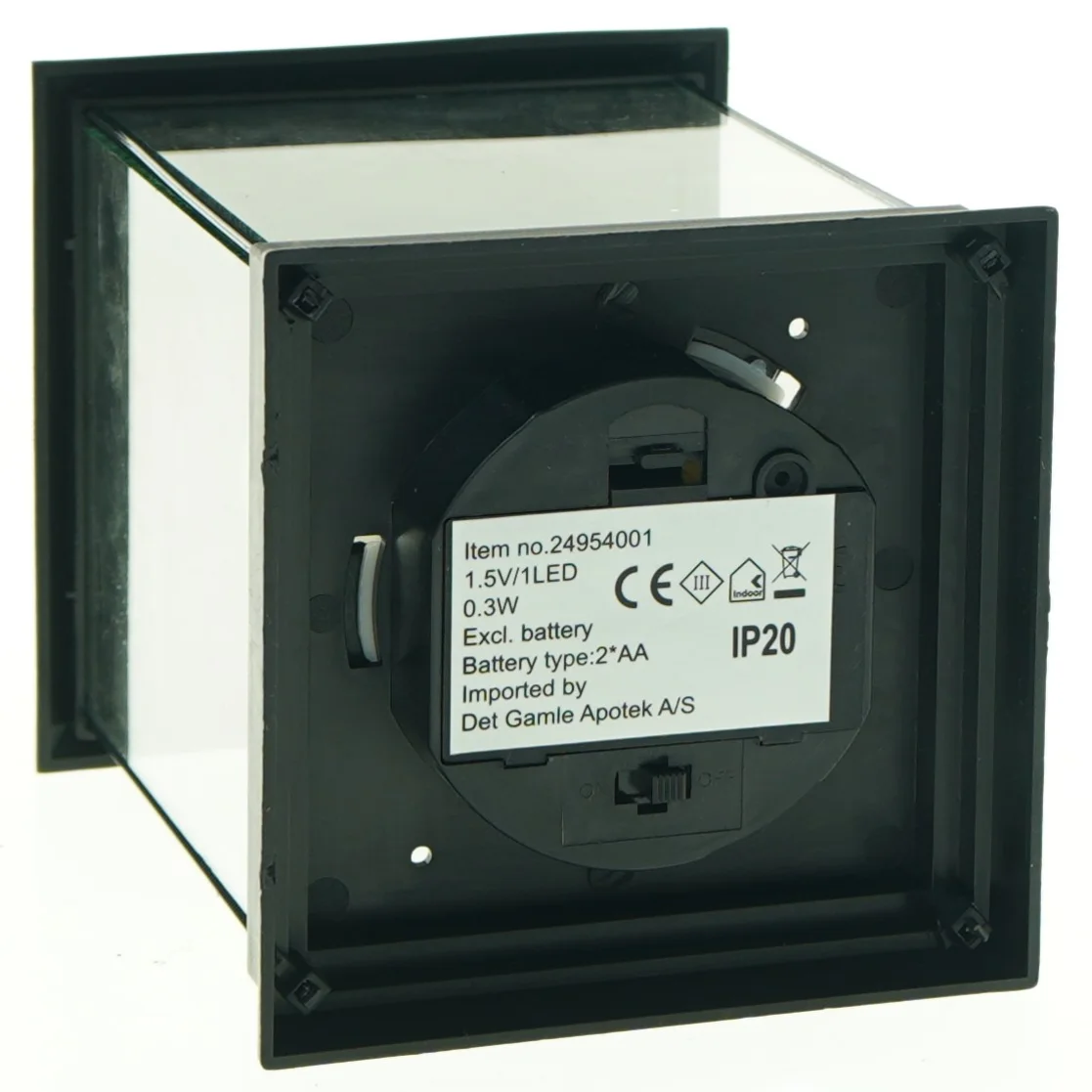 LED Lanterne fra Det Gamle Apotek (str. 22 komma 5 x 10 komma 5 x 10 komma 5 cm)