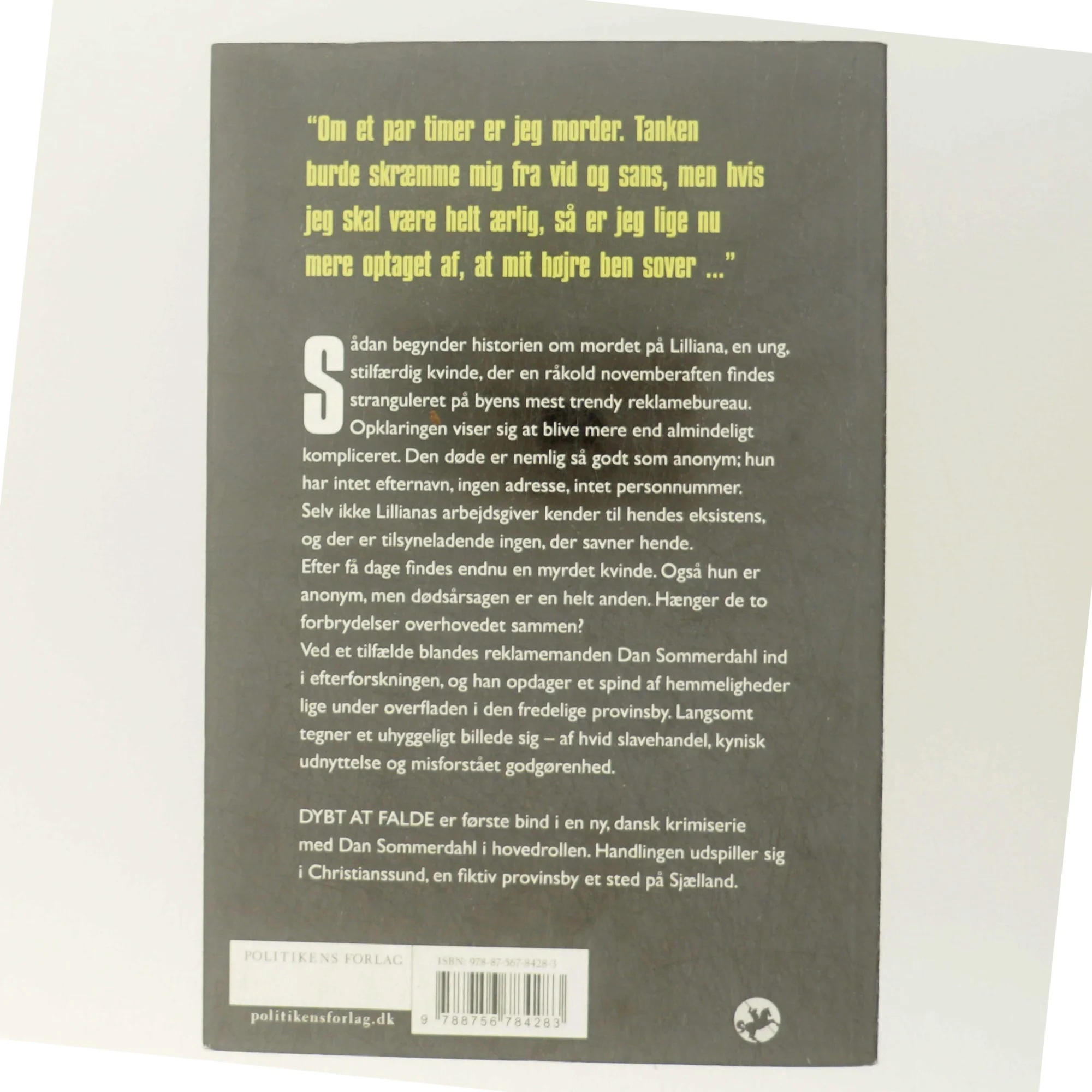 Dybt at falde af Anna Grue (Bog)