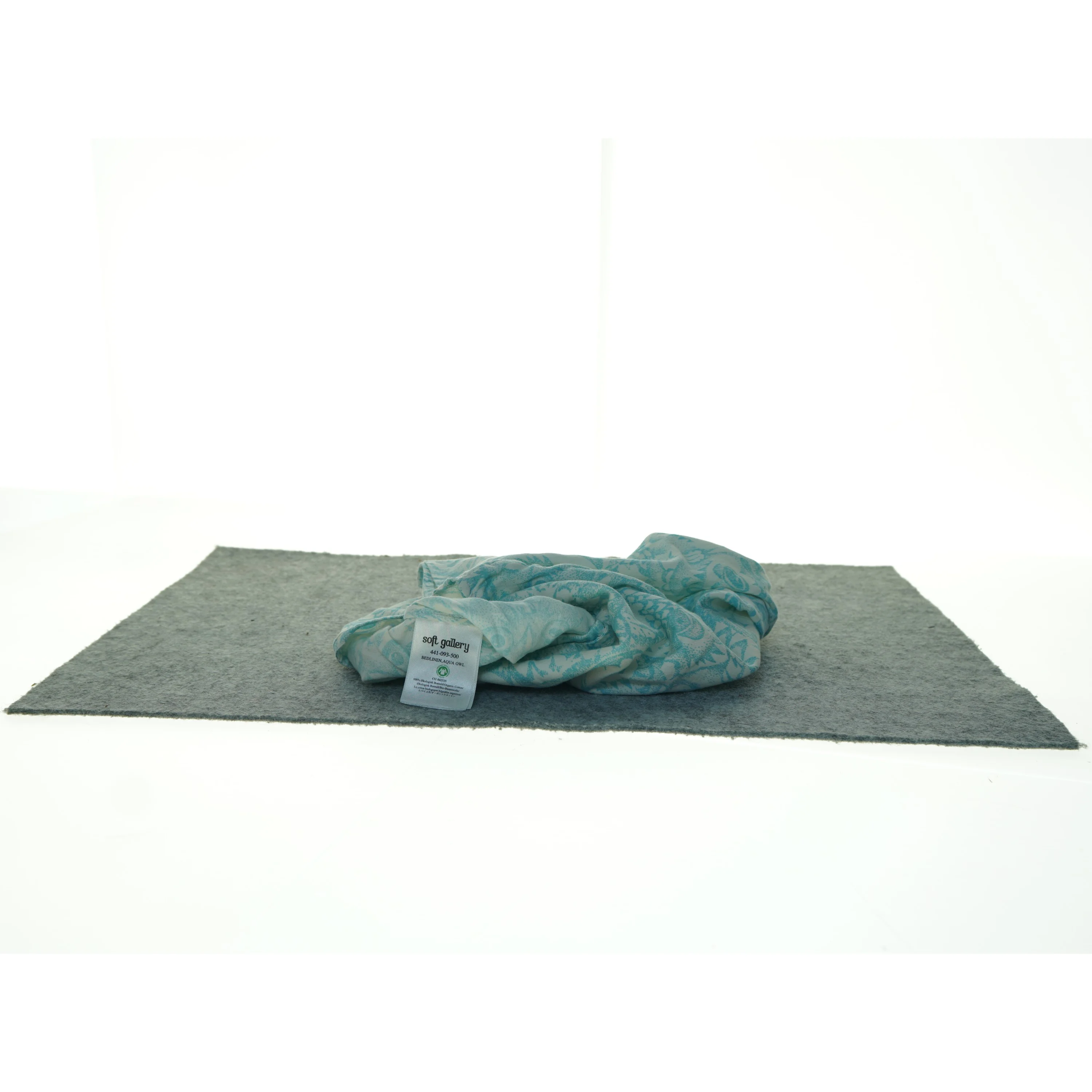 Soft Gallery Mønstret tørklæde (str. 44 x 36 cm)